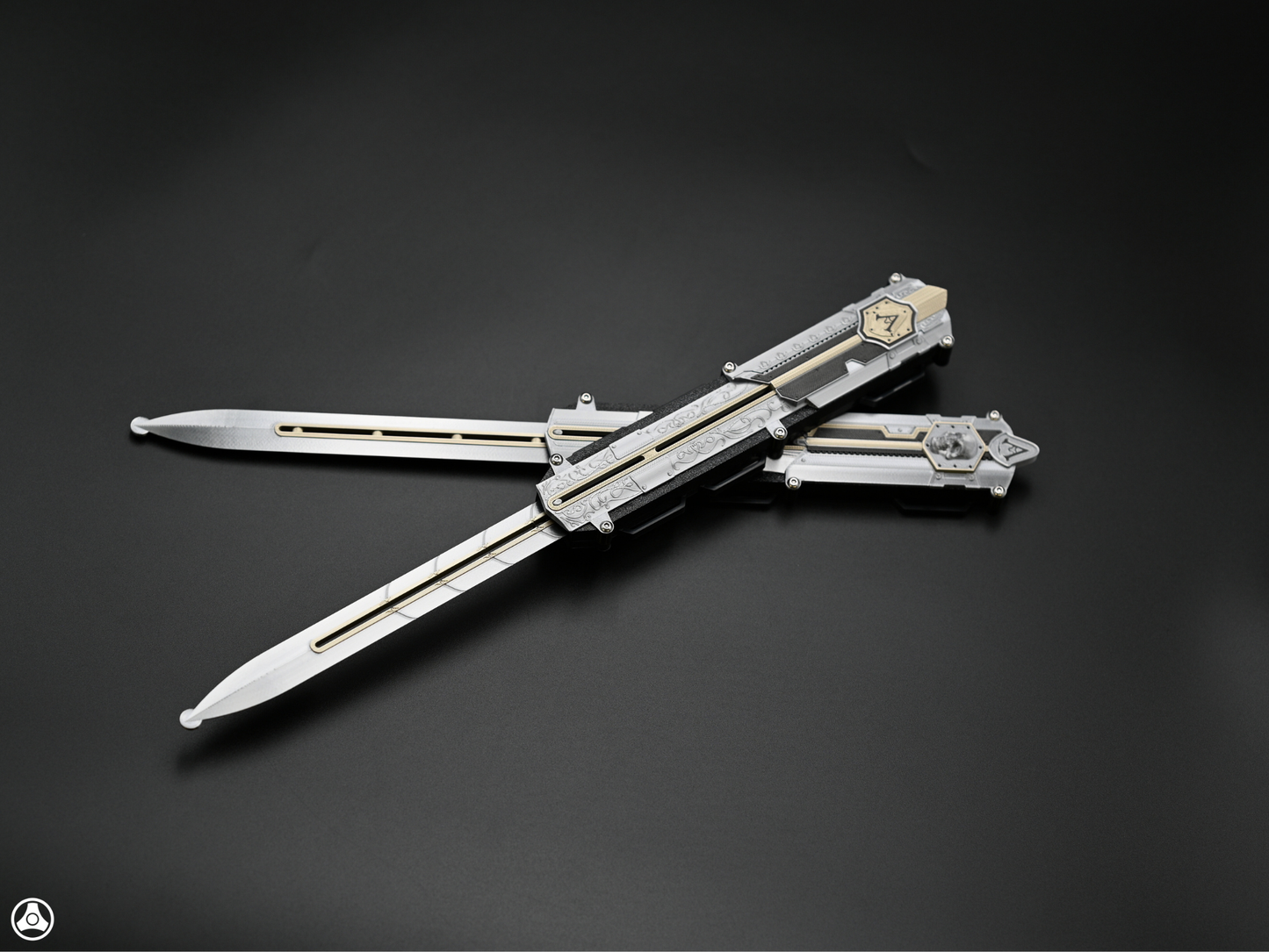 V2 Assassin's Black Flag Edward Kenway Hidden Blade Pair Premium Edition