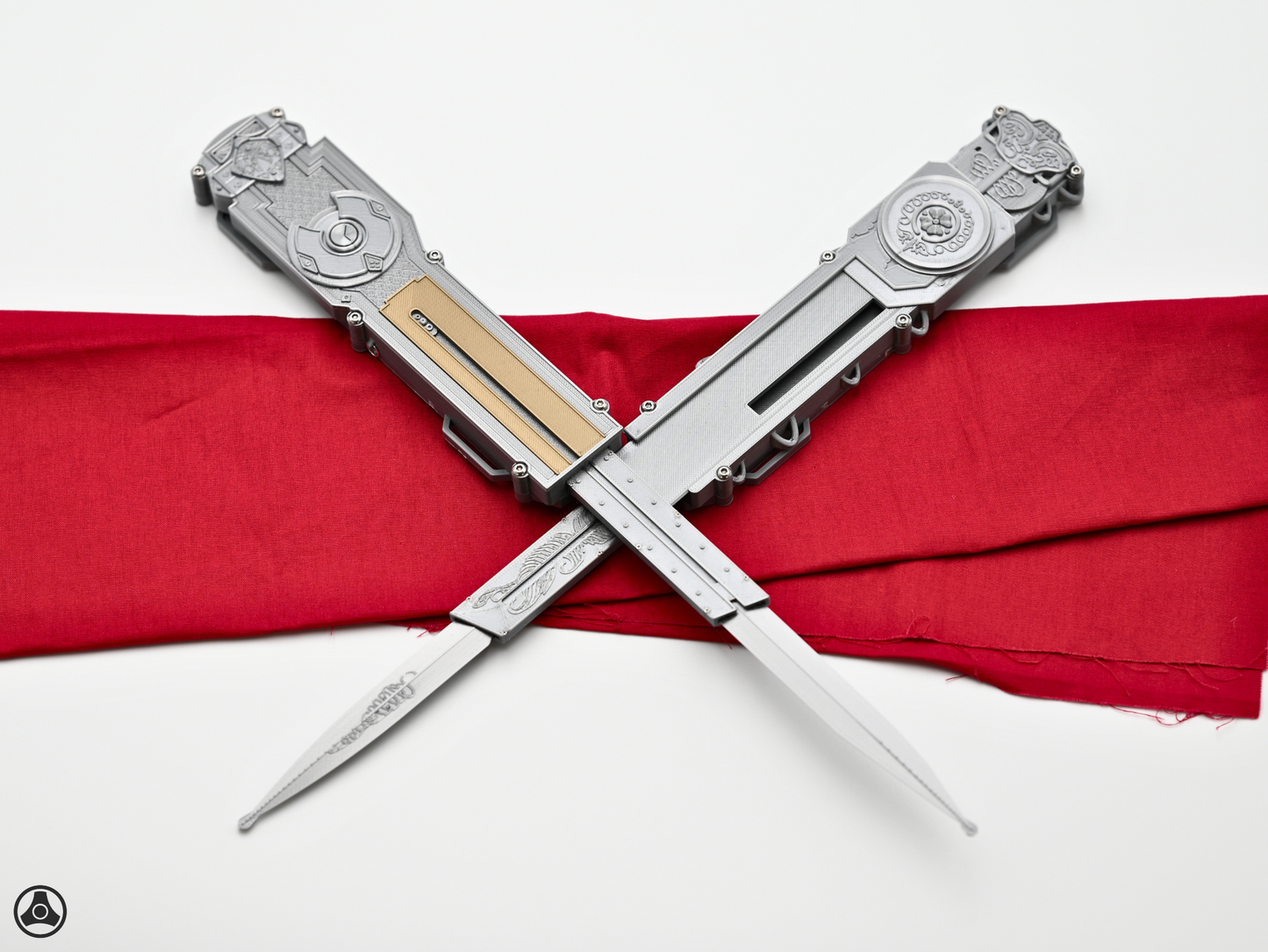 RAWICE CREATIONS V2 Assassin's II Dual Ezio Auditore Florentine and Venetian Left + Right Arm Hidden Blade Pair