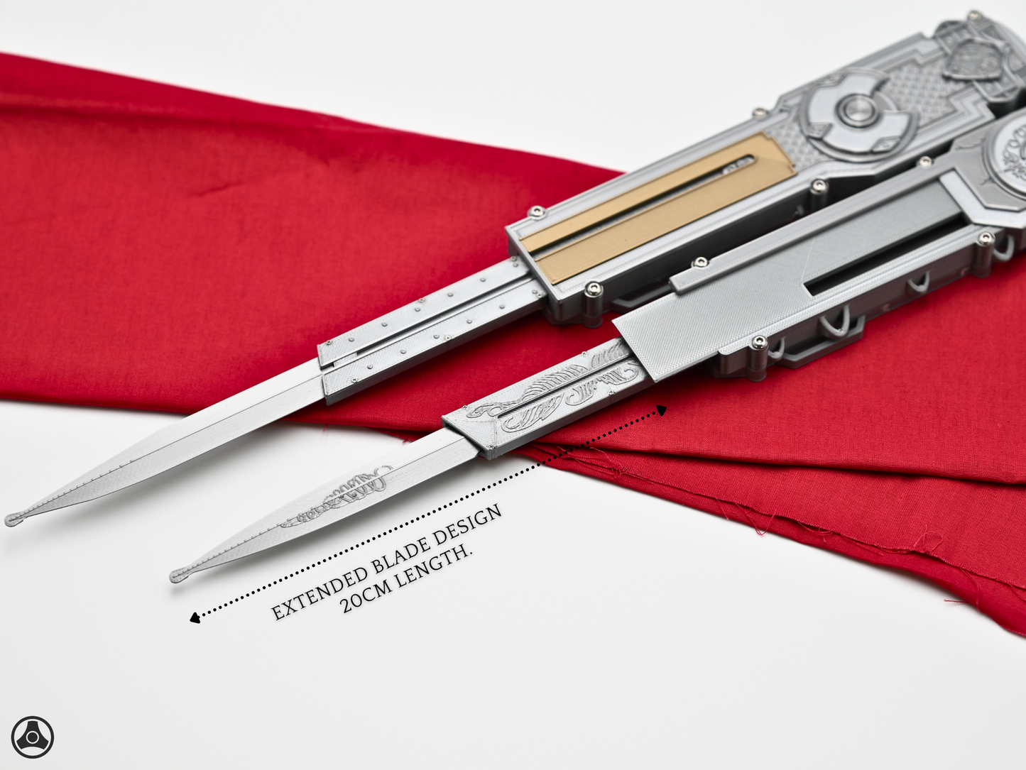 RAWICE CREATIONS V2 Assassin's II Dual Ezio Auditore Florentine and Venetian Left + Right Arm Hidden Blade Pair