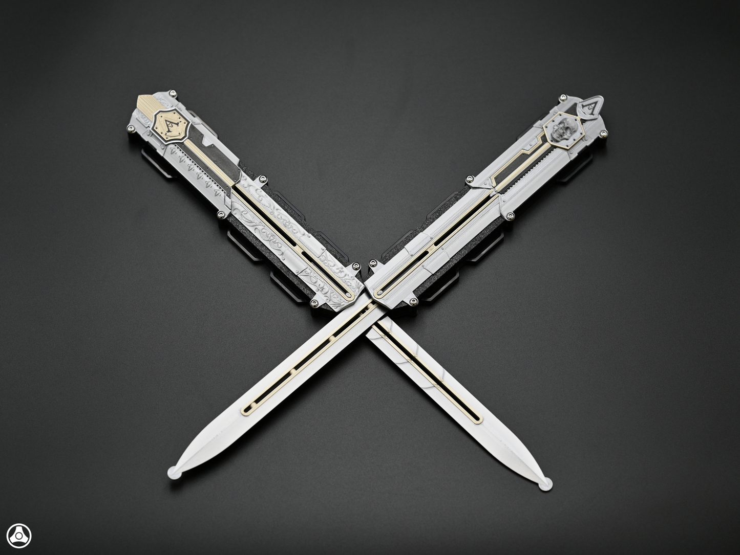 V2 Assassin's Black Flag Edward Kenway Hidden Blade Pair Premium Edition