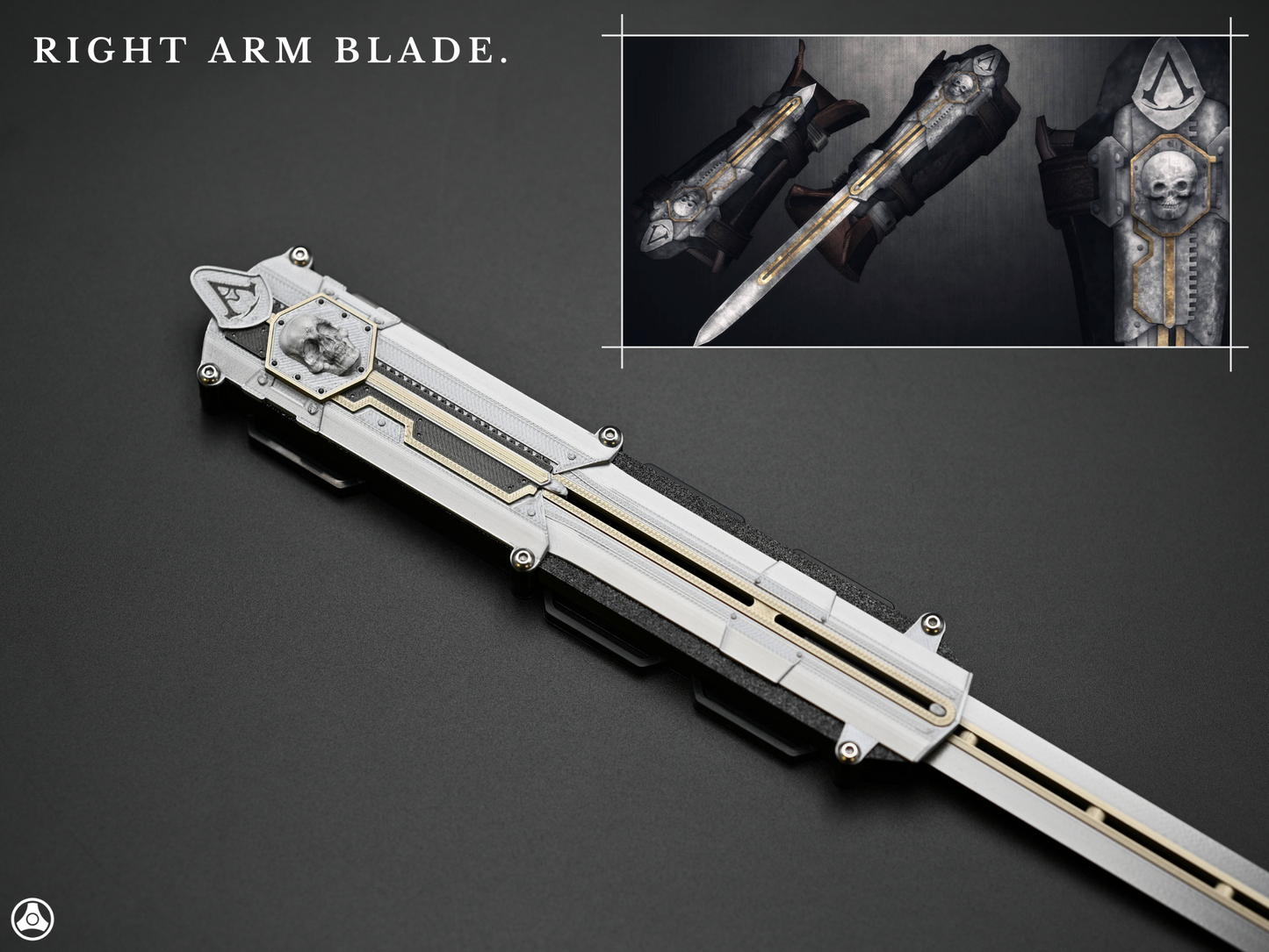 V2 Assassin's Black Flag Edward Kenway Hidden Blade Premium Edition