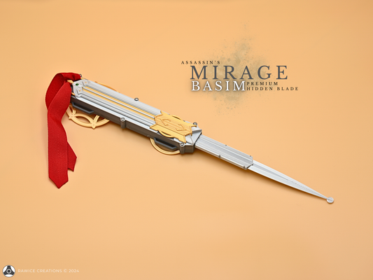 RAWICE CREATIONS V2 Assassin's Mirage Basim Premium Hidden Blade