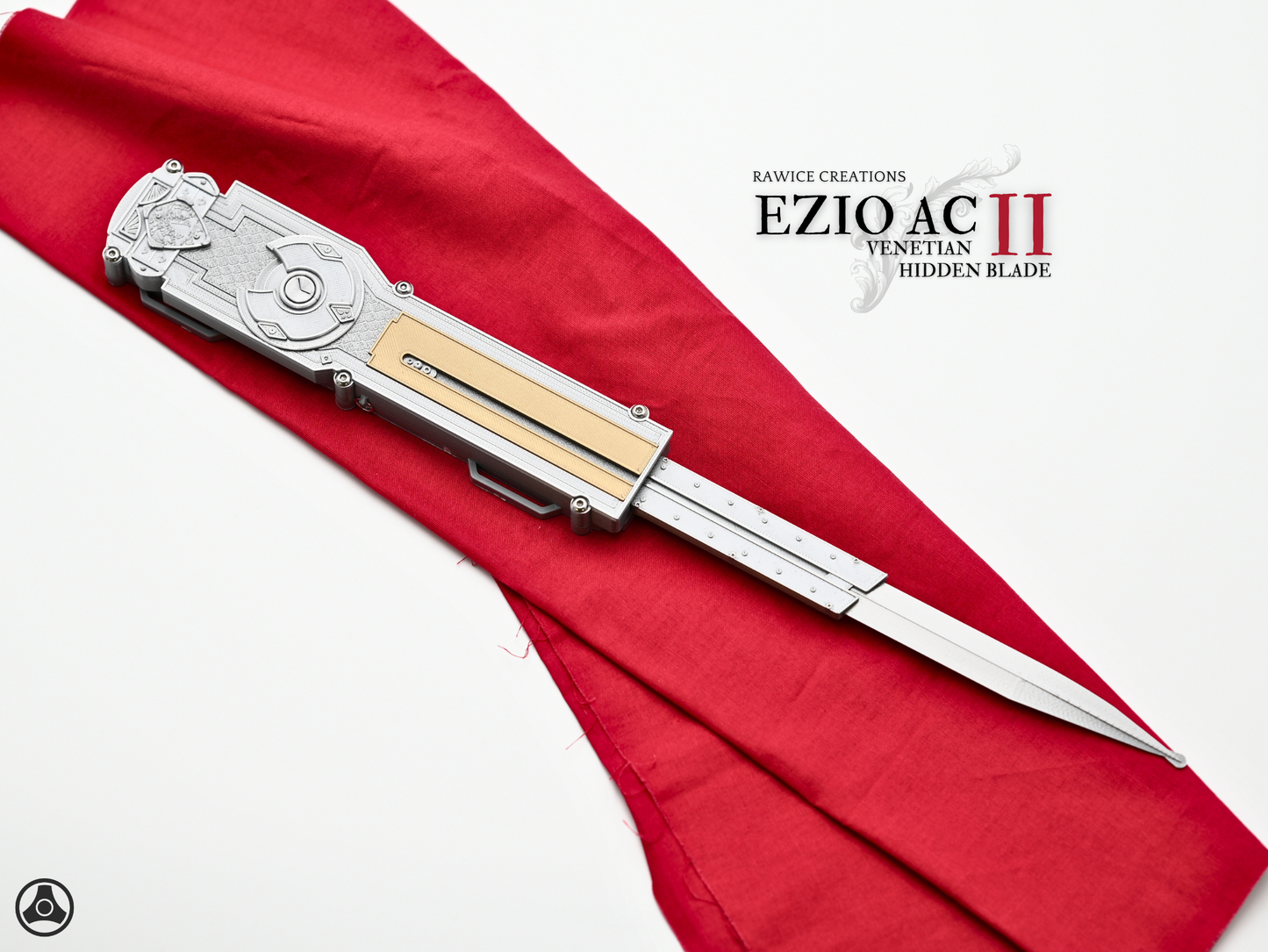 RAWICE CREATIONS V2 AC II Ezio Auditore Venetian Right Arm Hidden Blade