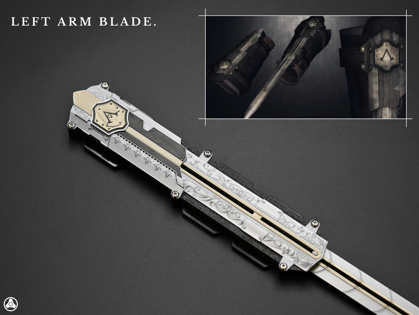 V2 Assassin's Black Flag Edward Kenway Hidden Blade Premium Edition