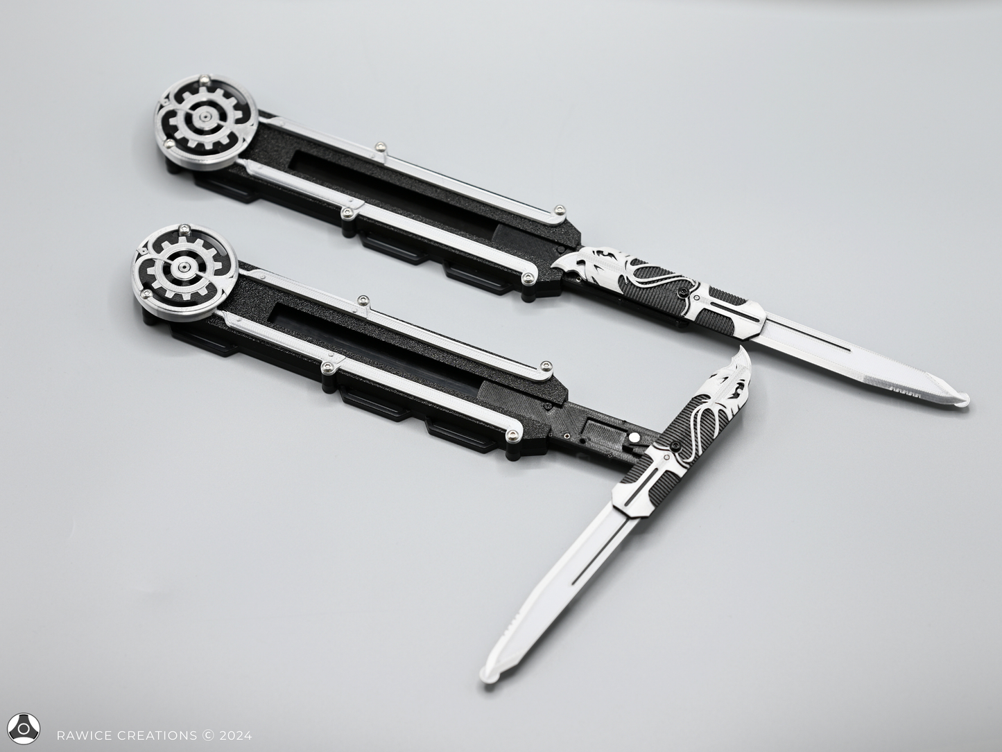 RAWICE CREATIONS V2 Assassin's AC III Connor Kenway Pivot Hidden Blade (LEFT Arm Version)