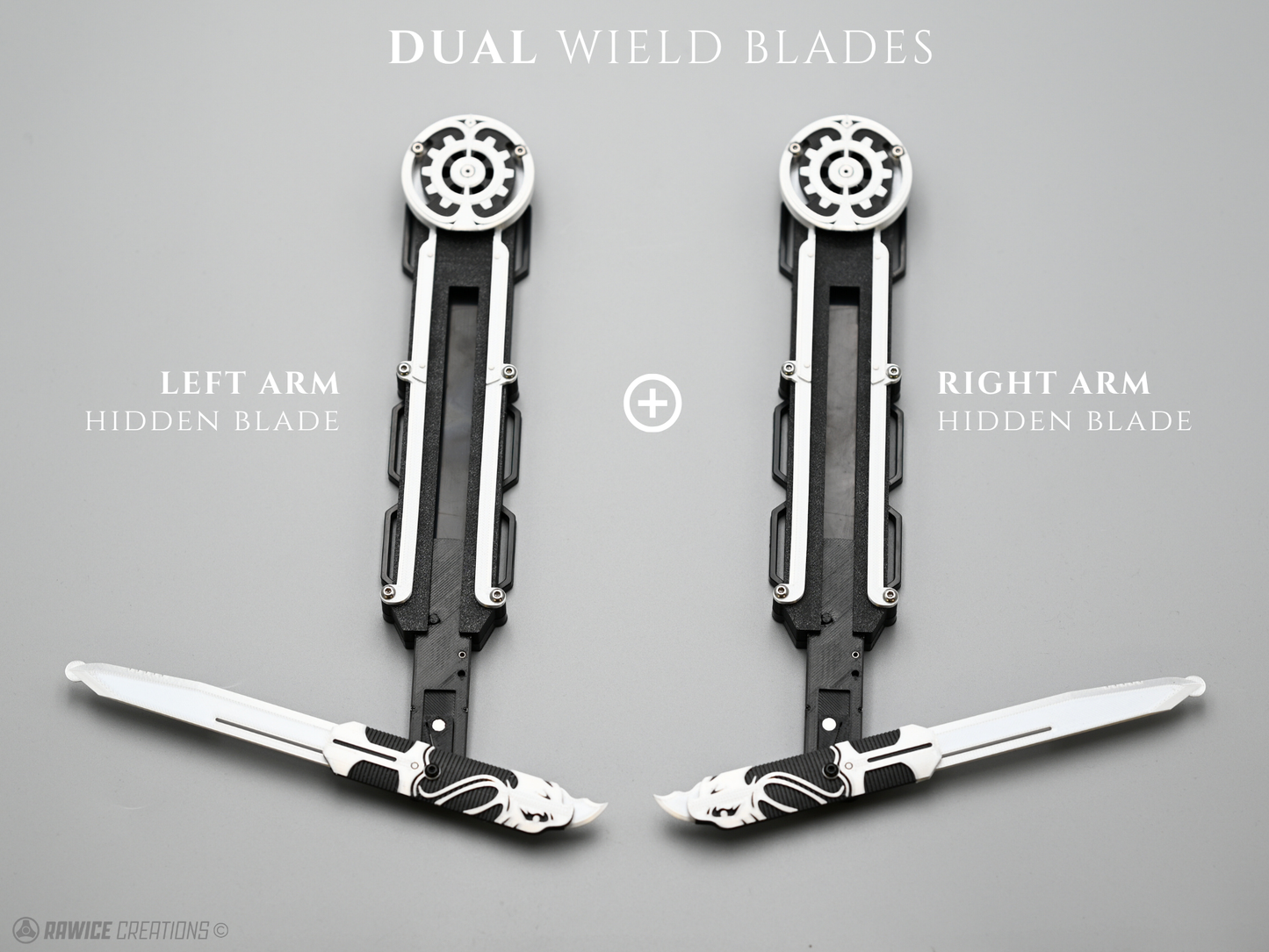 V2 Assassin's AC III Connor Kenway Pivot Hidden Blades (Blade PAIR)