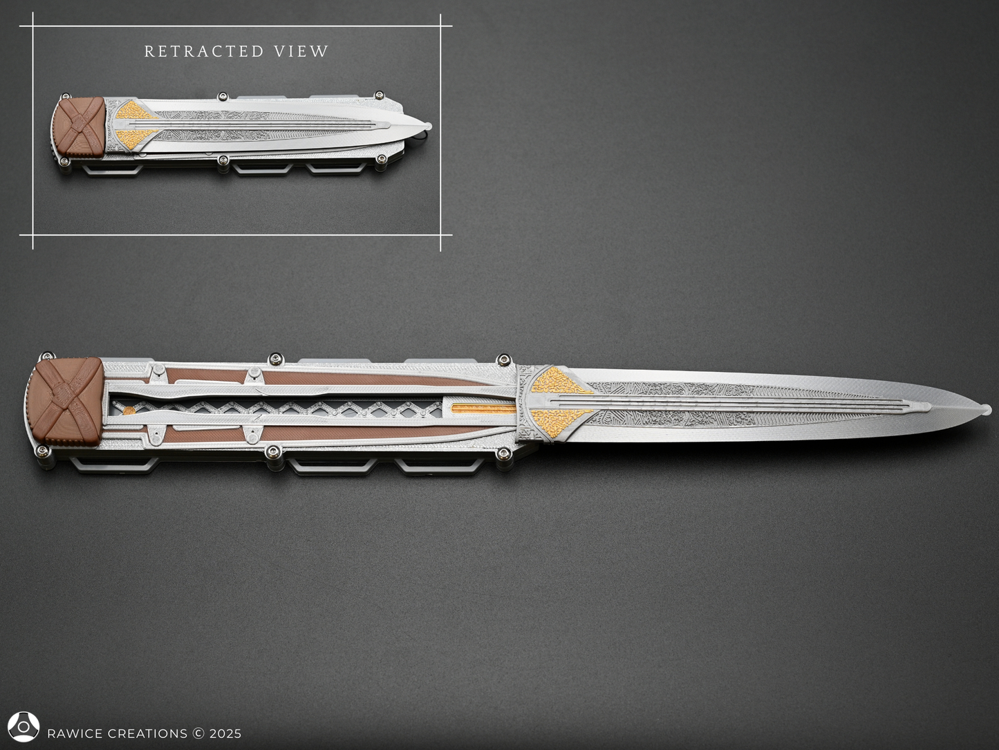RAWICE CREATIONS V2 Assassin's Odyssey Darius Hidden Blade