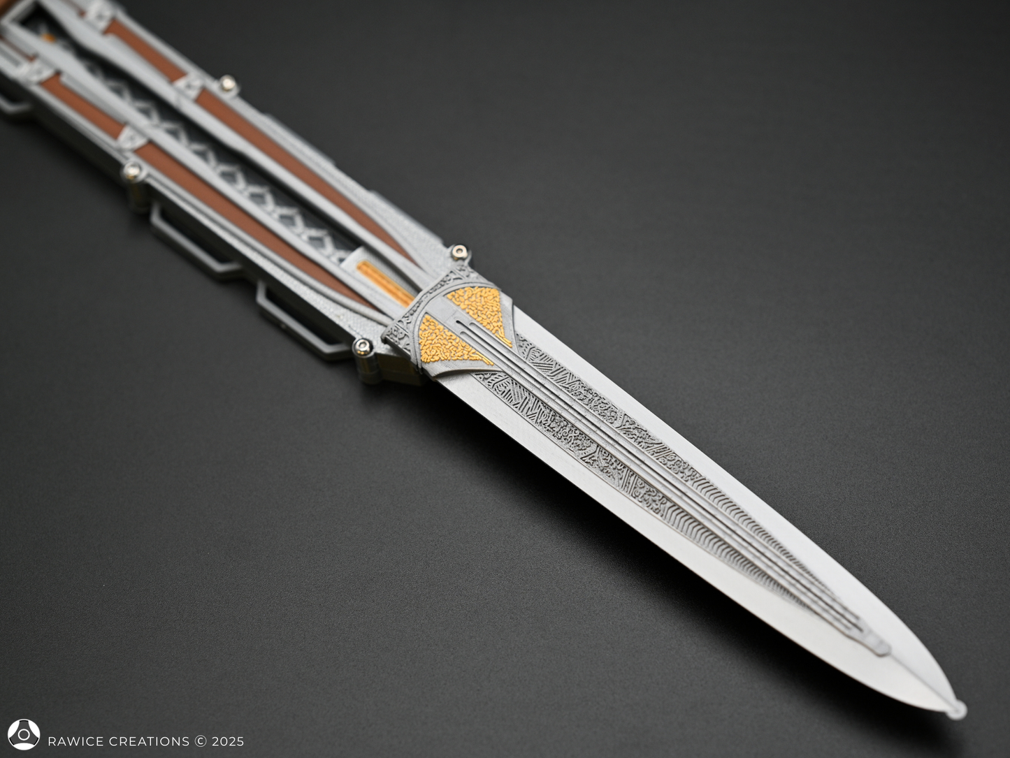 RAWICE CREATIONS V2 Assassin's Odyssey Darius Hidden Blade