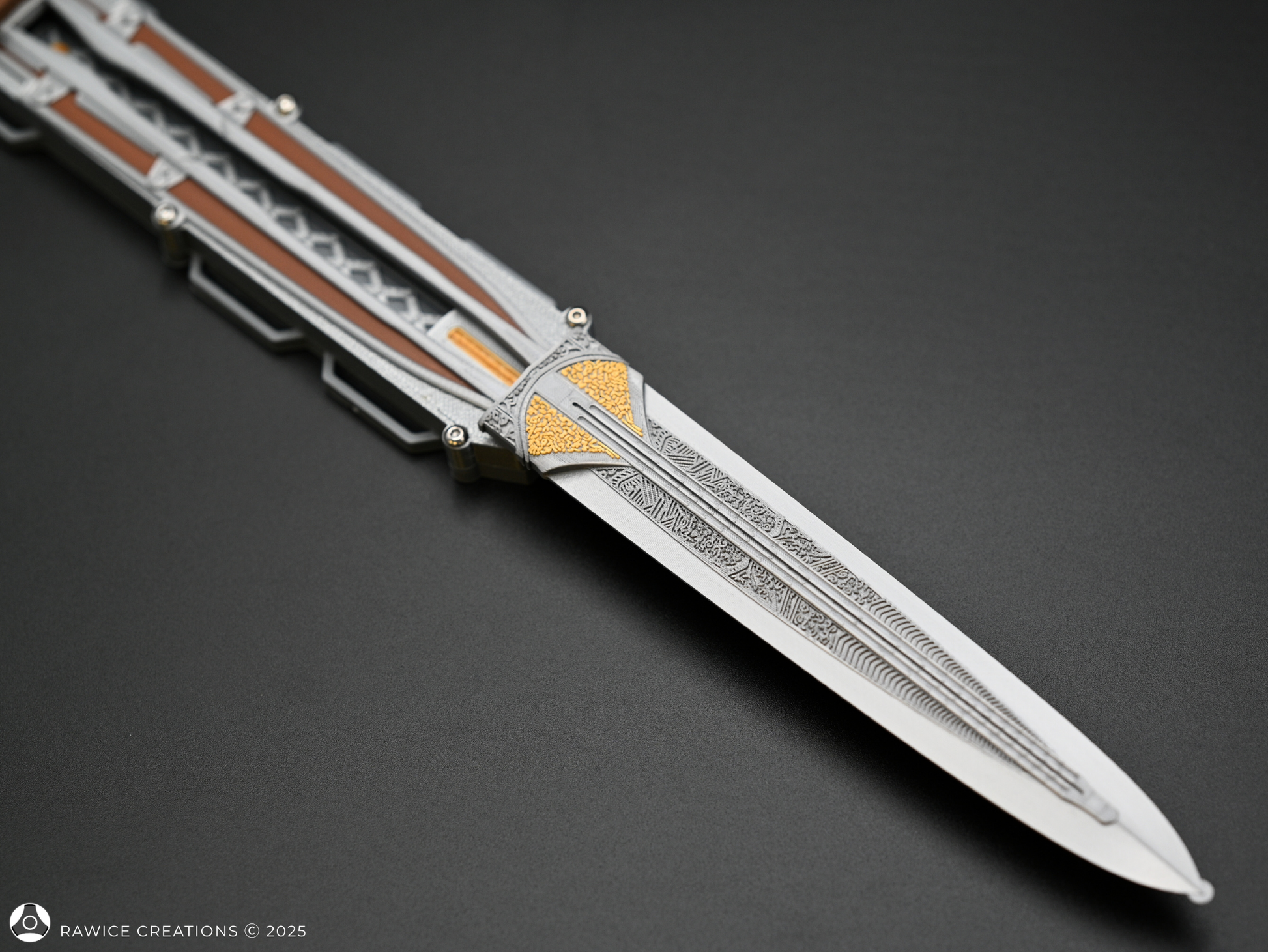 RAWICE CREATIONS V2 Assassin's Odyssey Darius Hidden Blade
