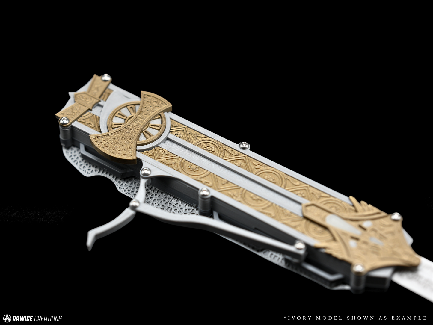 RAWICE CREATIONS V2 Assassin's Aguilar Hidden Blade - AC Movie Blade