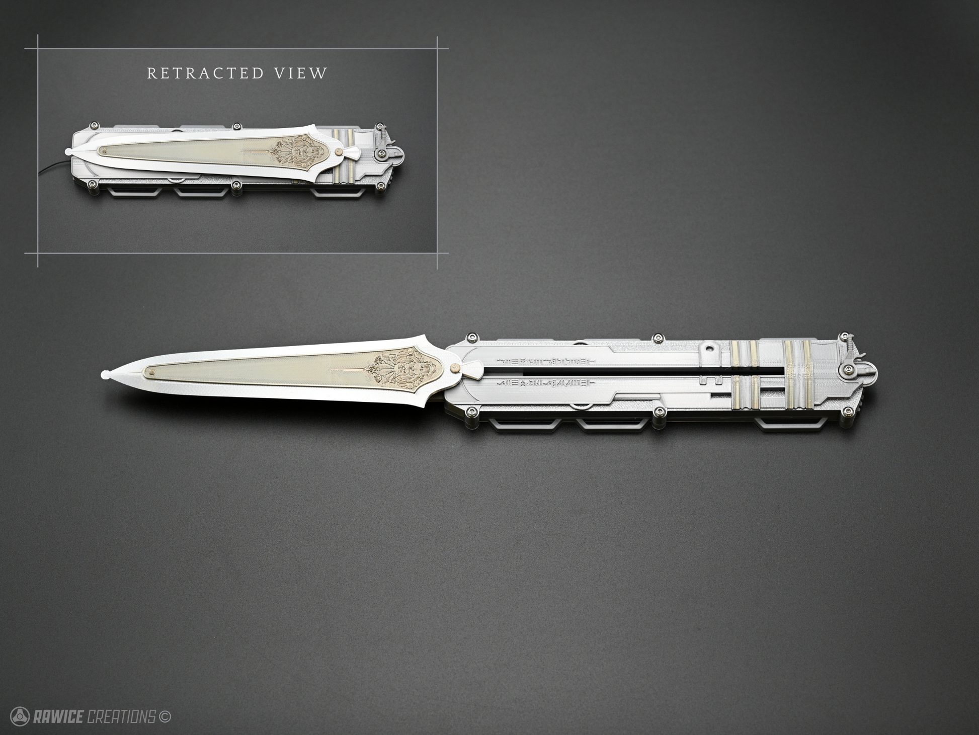 RAWICE CREATIONS V2 Assassin's Origins Bayek of Siwa Hidden Blade (Design 1)
