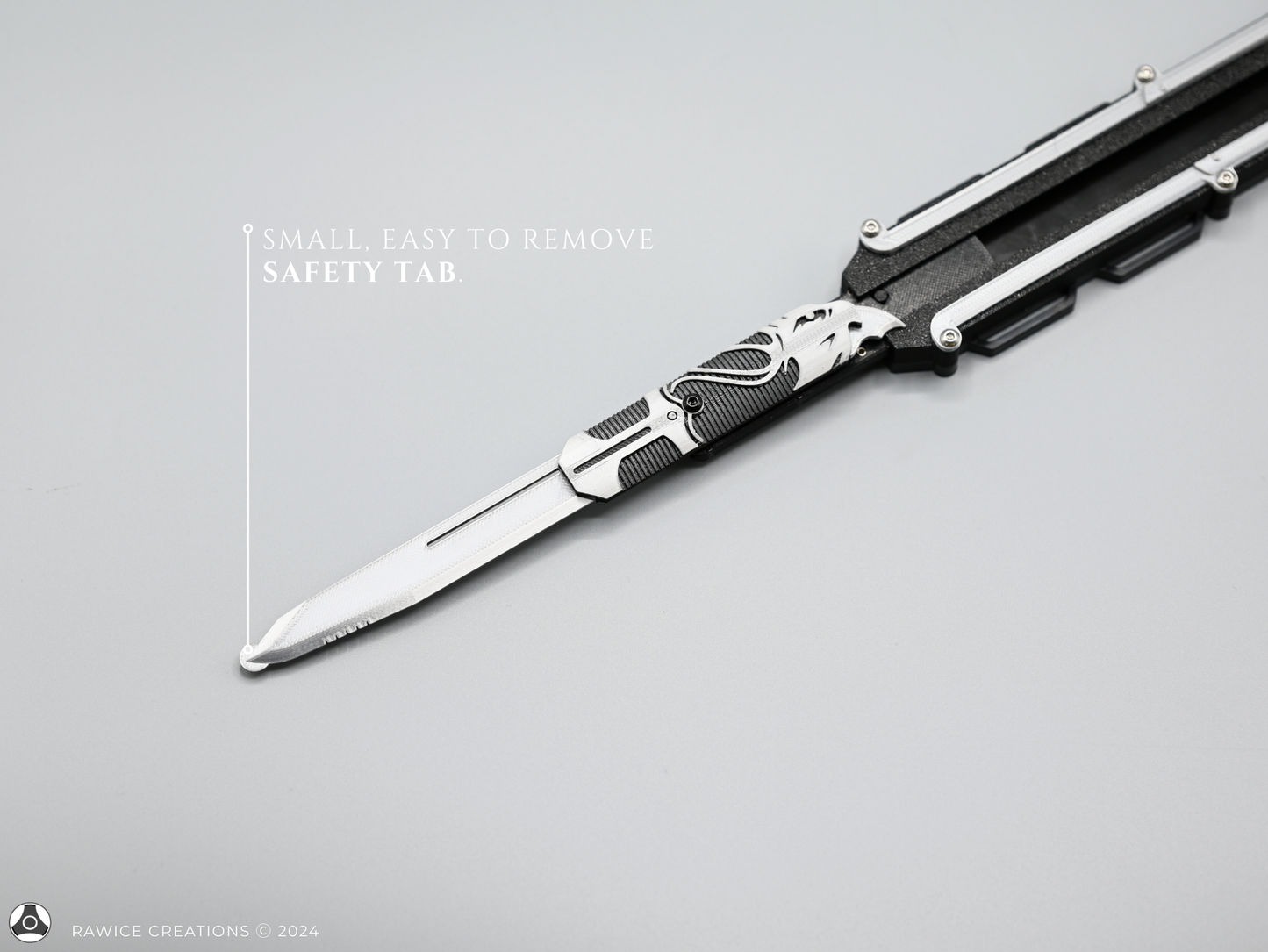 RAWICE CREATIONS V2 Assassin's AC III Connor Kenway Pivot Hidden Blade (RIGHT Arm Version)
