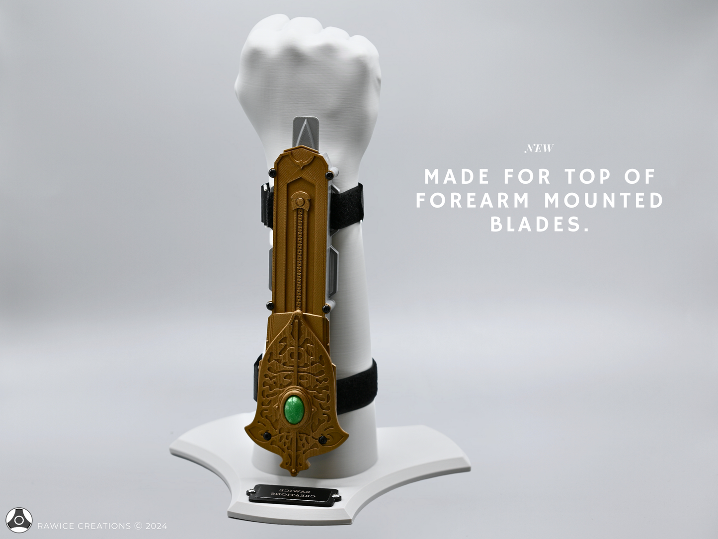 RAWICE CREATIONS Rawice Creations V2 Fist Display Arm Stand - For Assassin's Hidden Blades