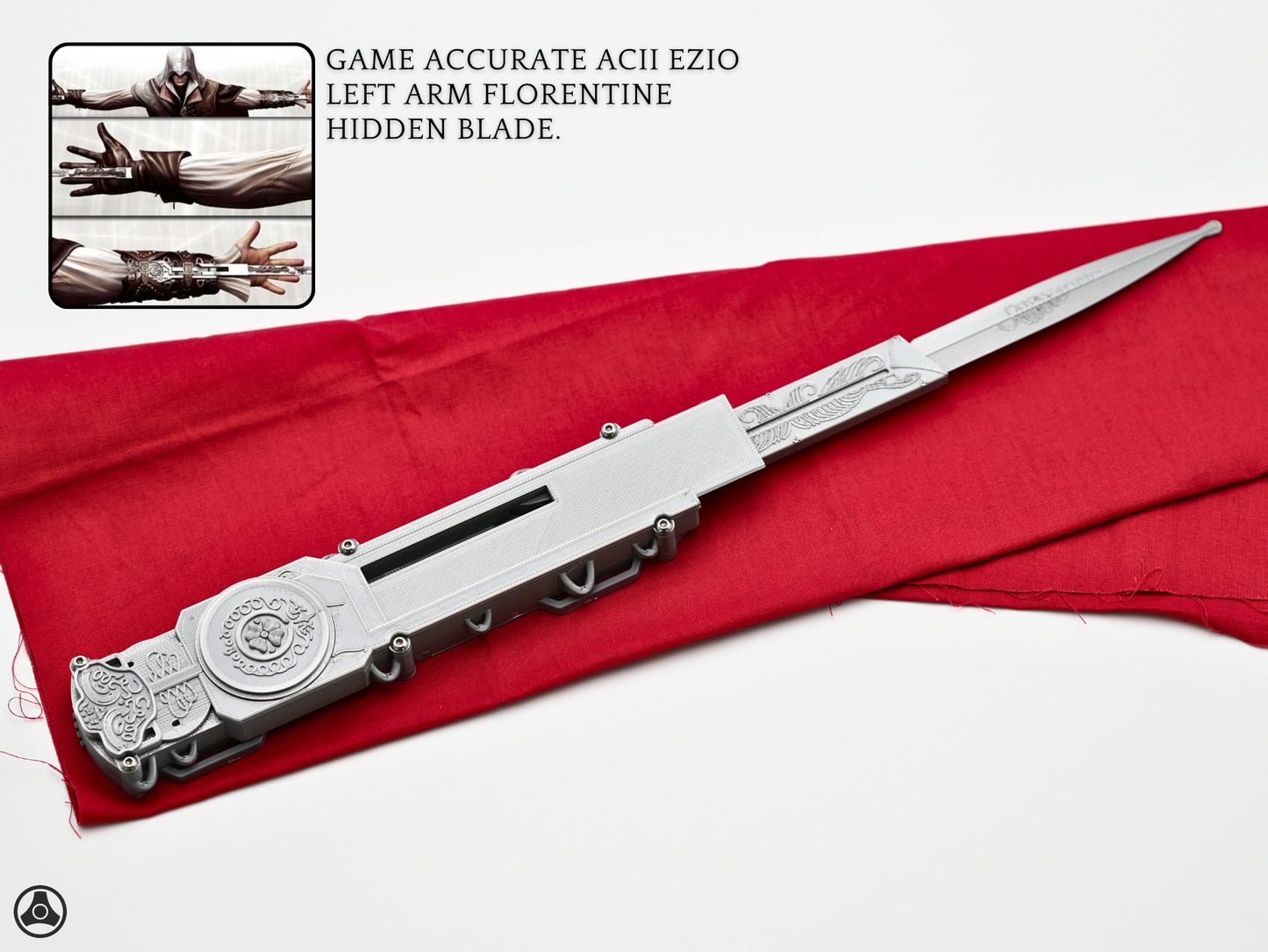RAWICE CREATIONS V2 AC II Ezio Auditore Florentine Left Arm Hidden Blade