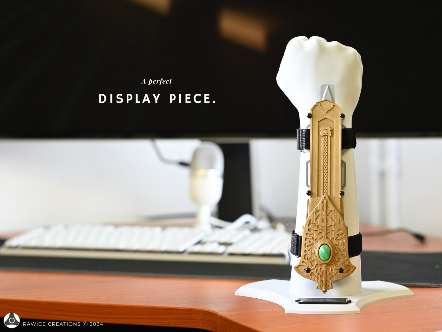 RAWICE CREATIONS Rawice Creations V2 Fist Display Arm Stand - For Assassin's Hidden Blades