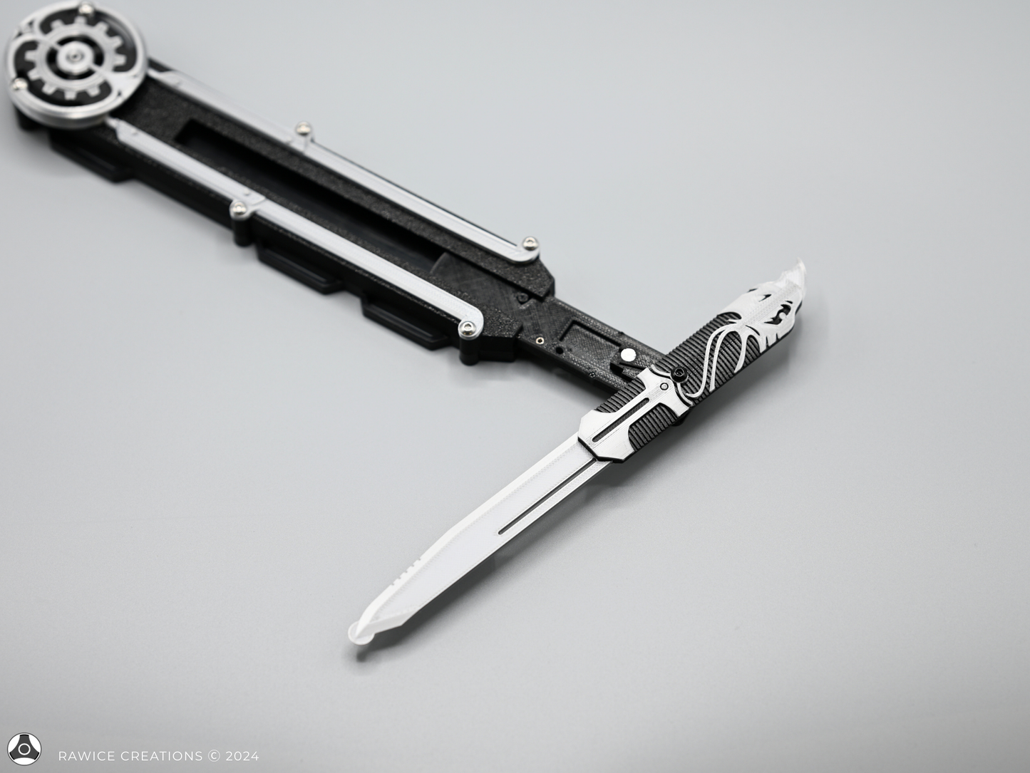 RAWICE CREATIONS V2 Assassin's AC III Connor Kenway Pivot Hidden Blade (LEFT Arm Version)