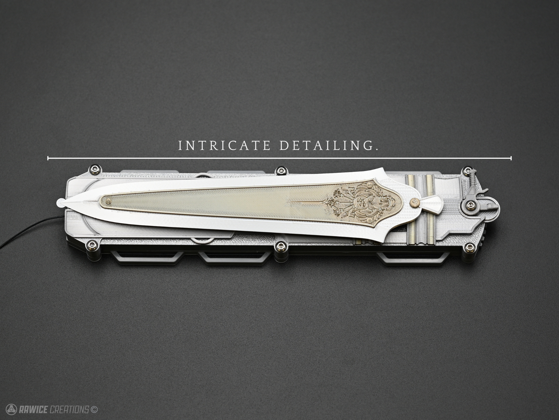 RAWICE CREATIONS V2 Assassin's Origins Bayek of Siwa Hidden Blade (Design 1)