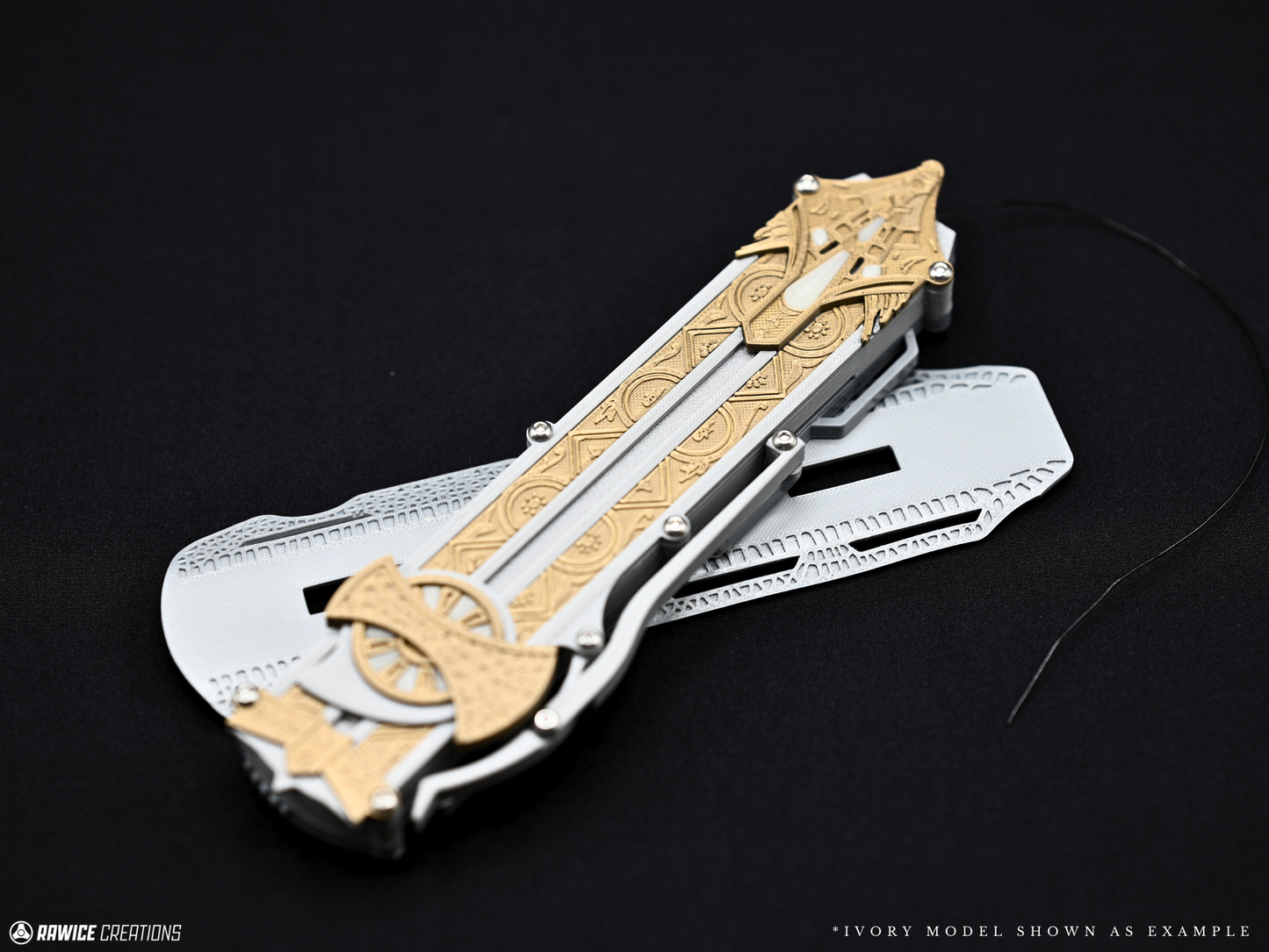 RAWICE CREATIONS V2 Assassin's Aguilar Hidden Blade - AC Movie Blade