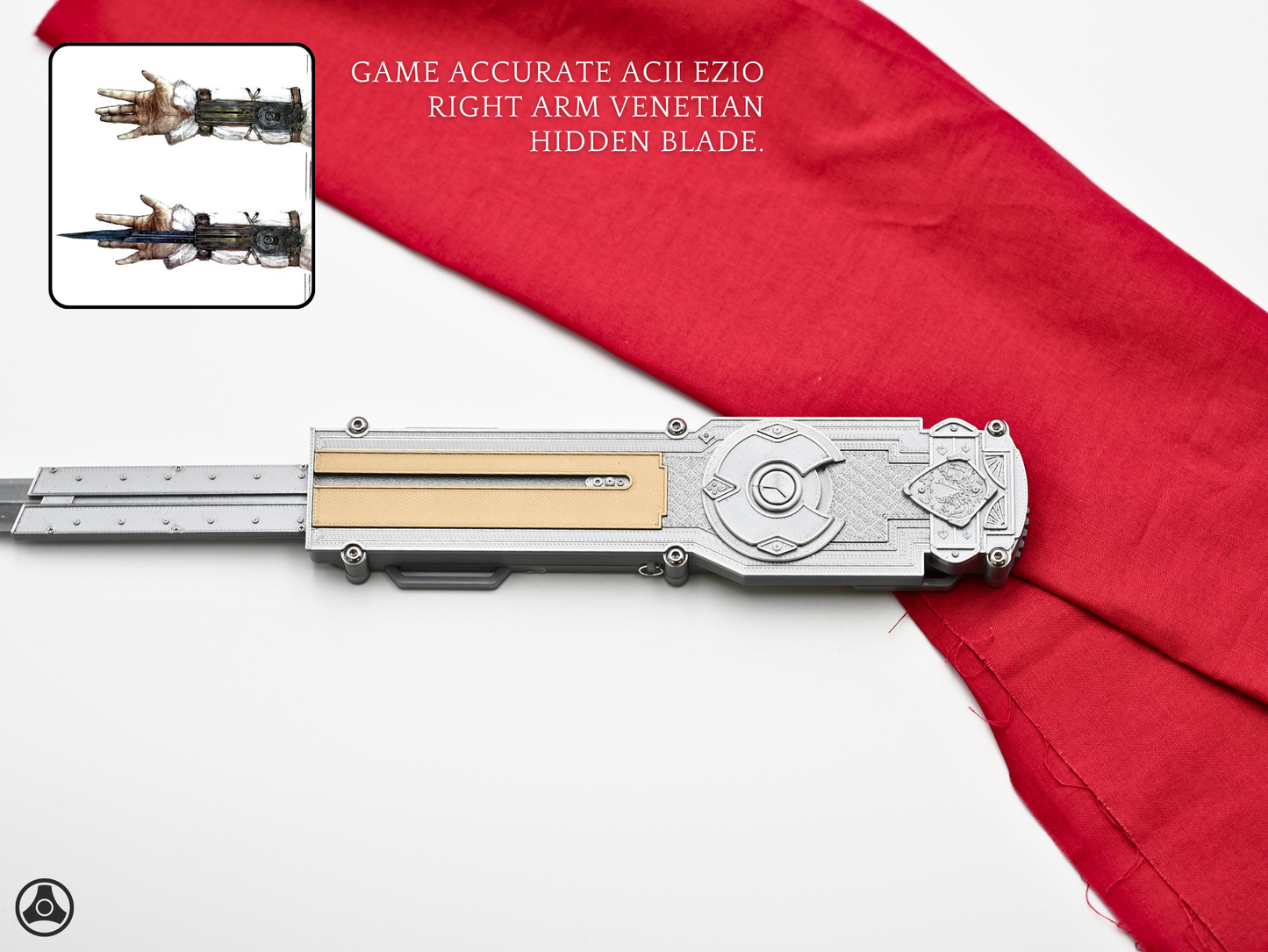 RAWICE CREATIONS V2 AC II Ezio Auditore Venetian Right Arm Hidden Blade