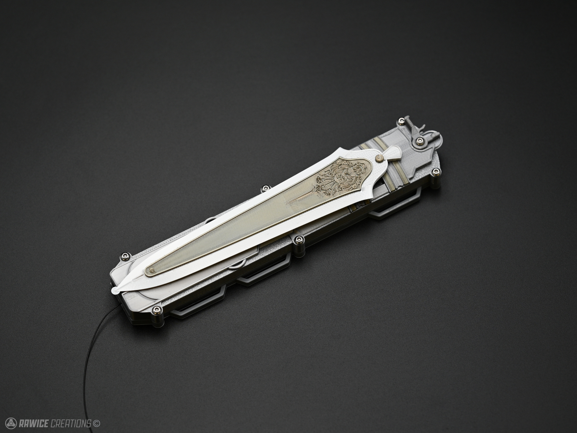 RAWICE CREATIONS V2 Assassin's Origins Bayek of Siwa Hidden Blade (Design 1)