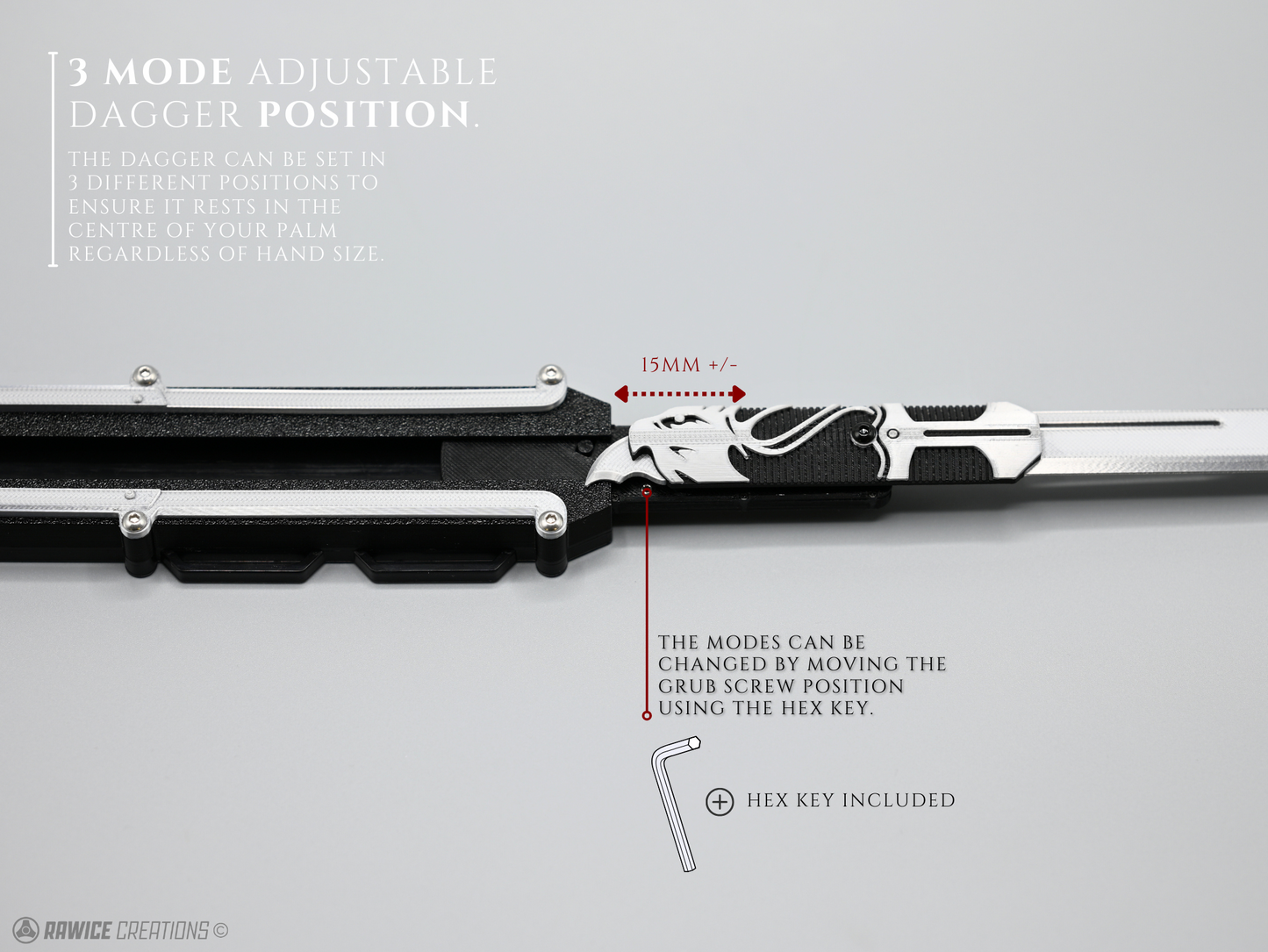V2 Assassin's AC III Connor Kenway Pivot Hidden Blades (Blade PAIR)