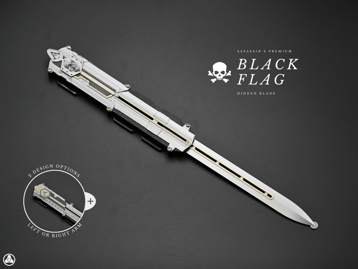 V2 Assassin's Black Flag Edward Kenway Hidden Blade Premium Edition