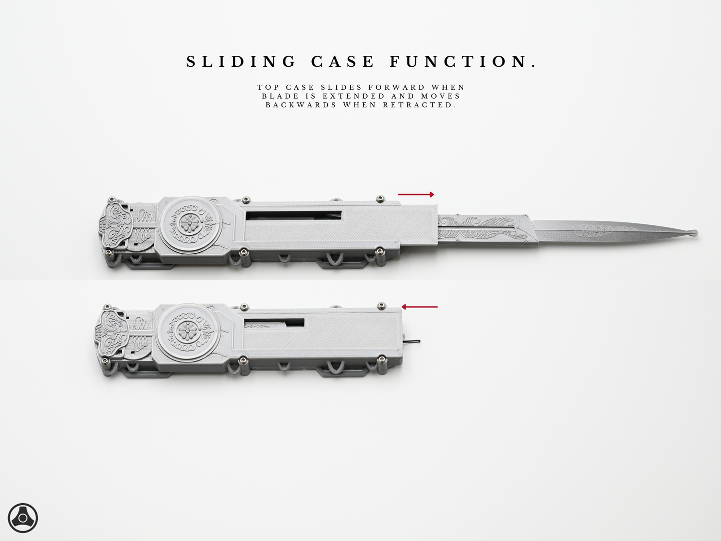 RAWICE CREATIONS V2 AC II Ezio Auditore Florentine Left Arm Hidden Blade