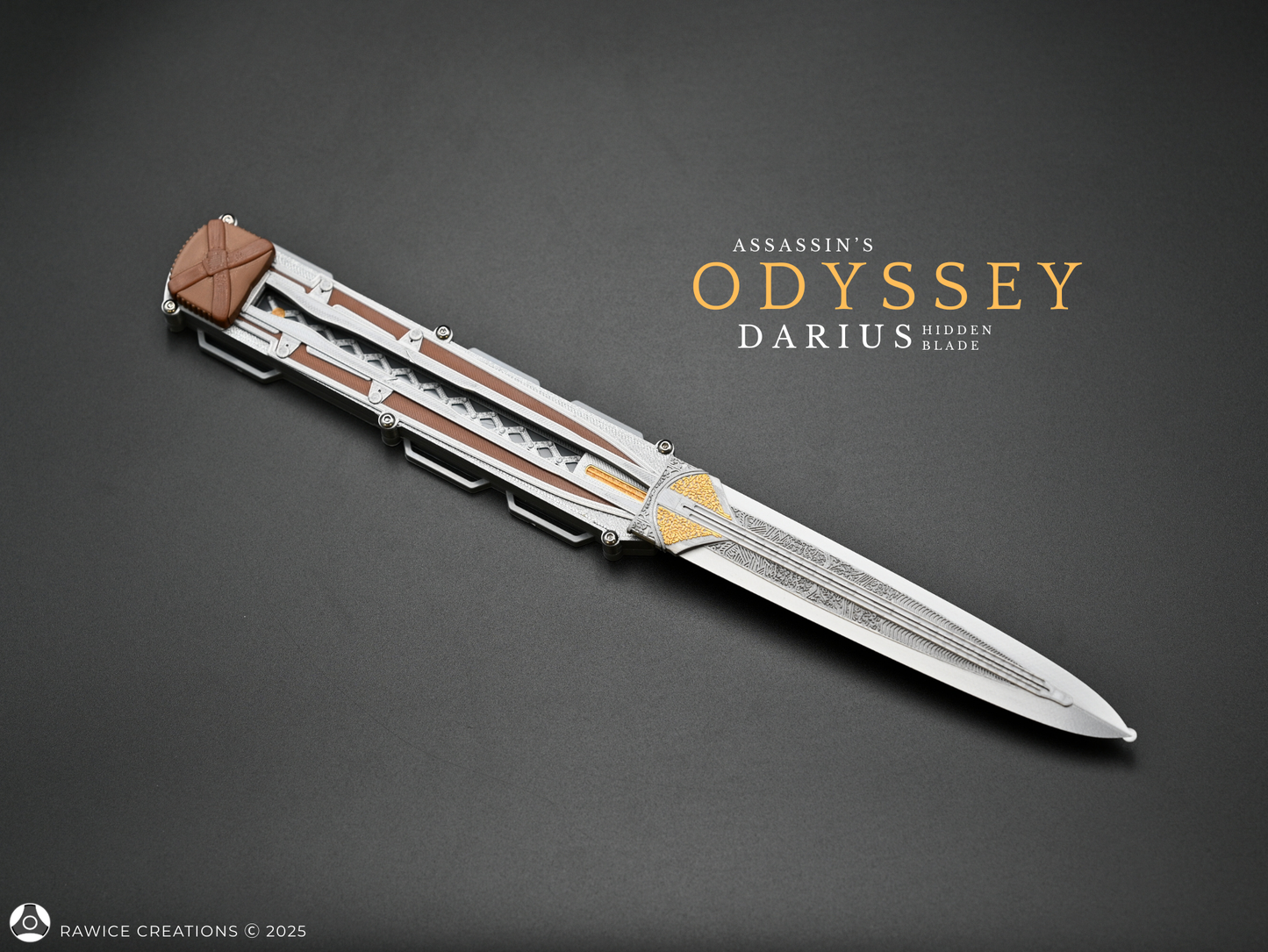 RAWICE CREATIONS V2 Assassin's Odyssey Darius Hidden Blade