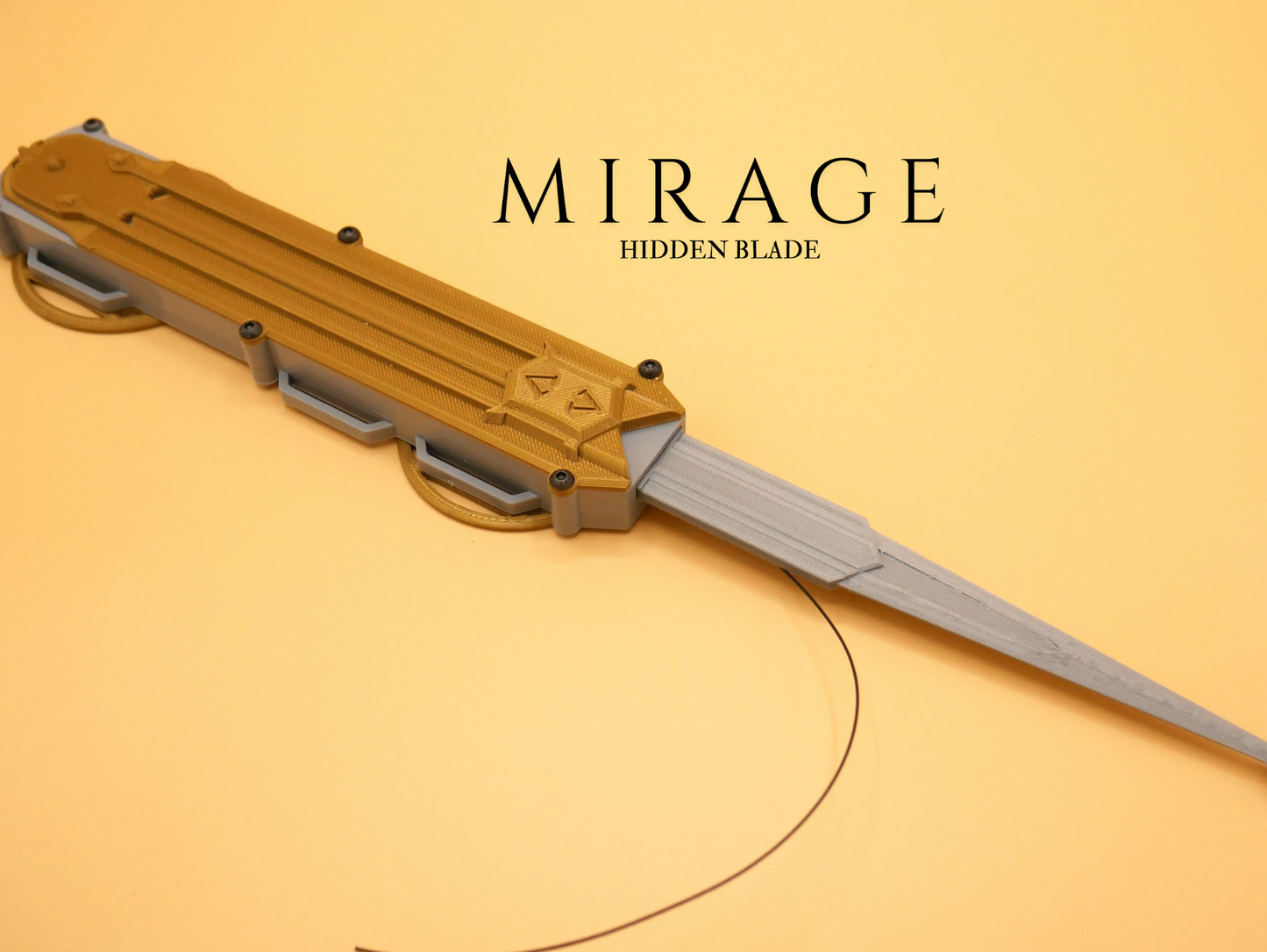 RAWICE CREATIONS V2 Assassin's Mirage Basim Hidden Blade