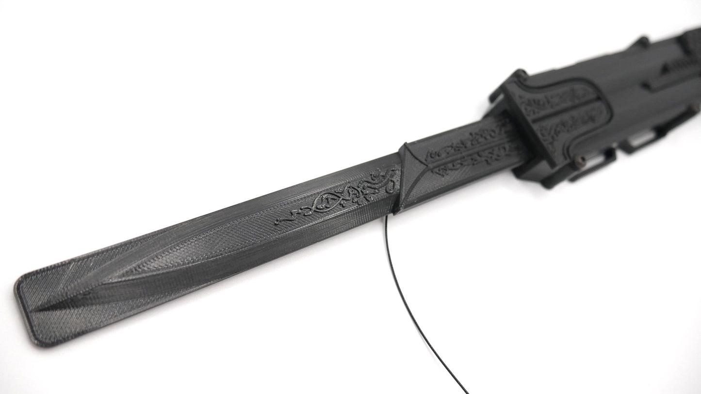 RAWICE CREATIONS V2 Assassin's Brotherhood Ezio Auditore Hidden Blade (Black)