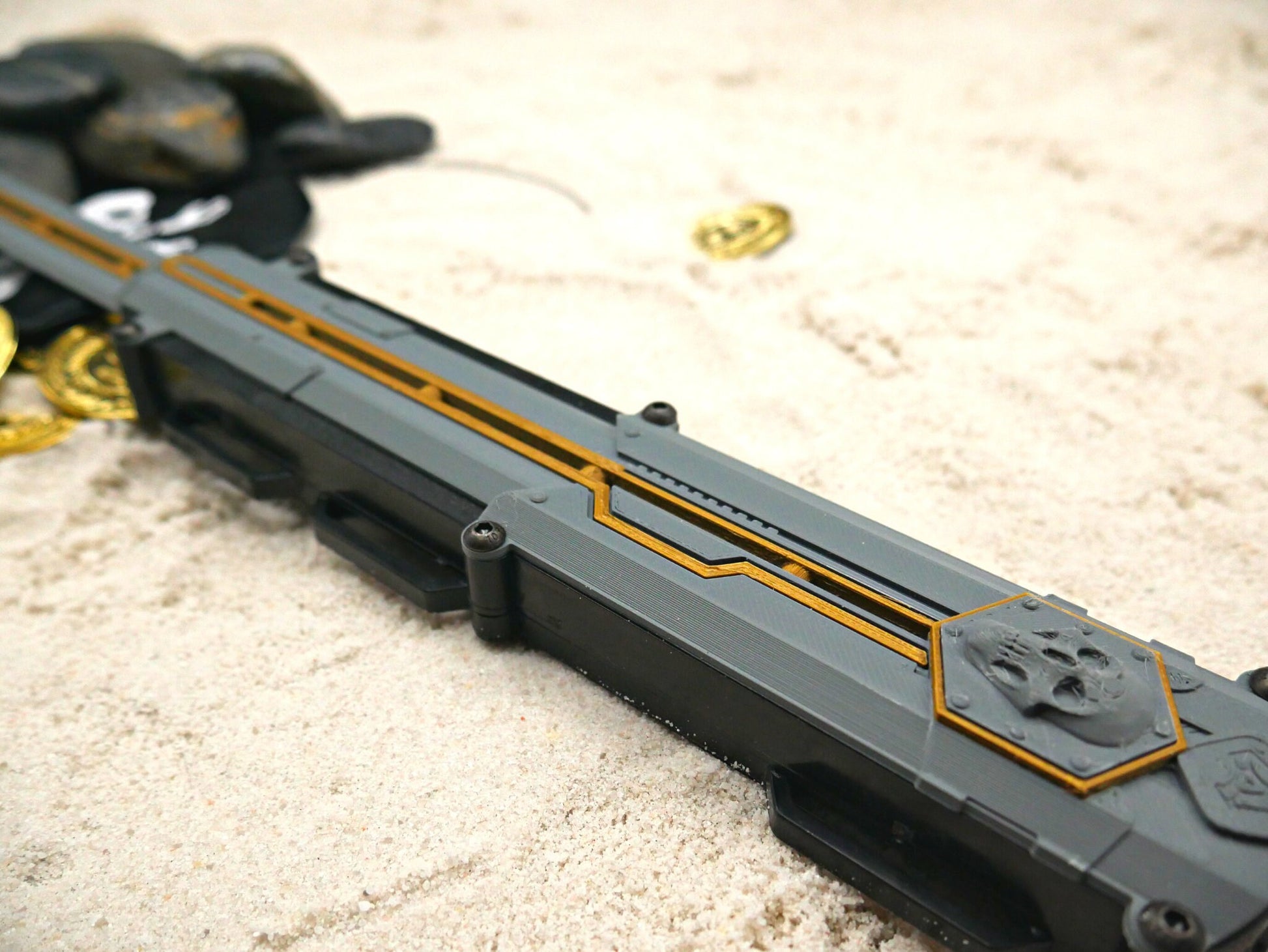 RAWICE CREATIONS V2 Assassin's Edward Kenway Black Flag Pirate Hidden Blade (Colour Edition)