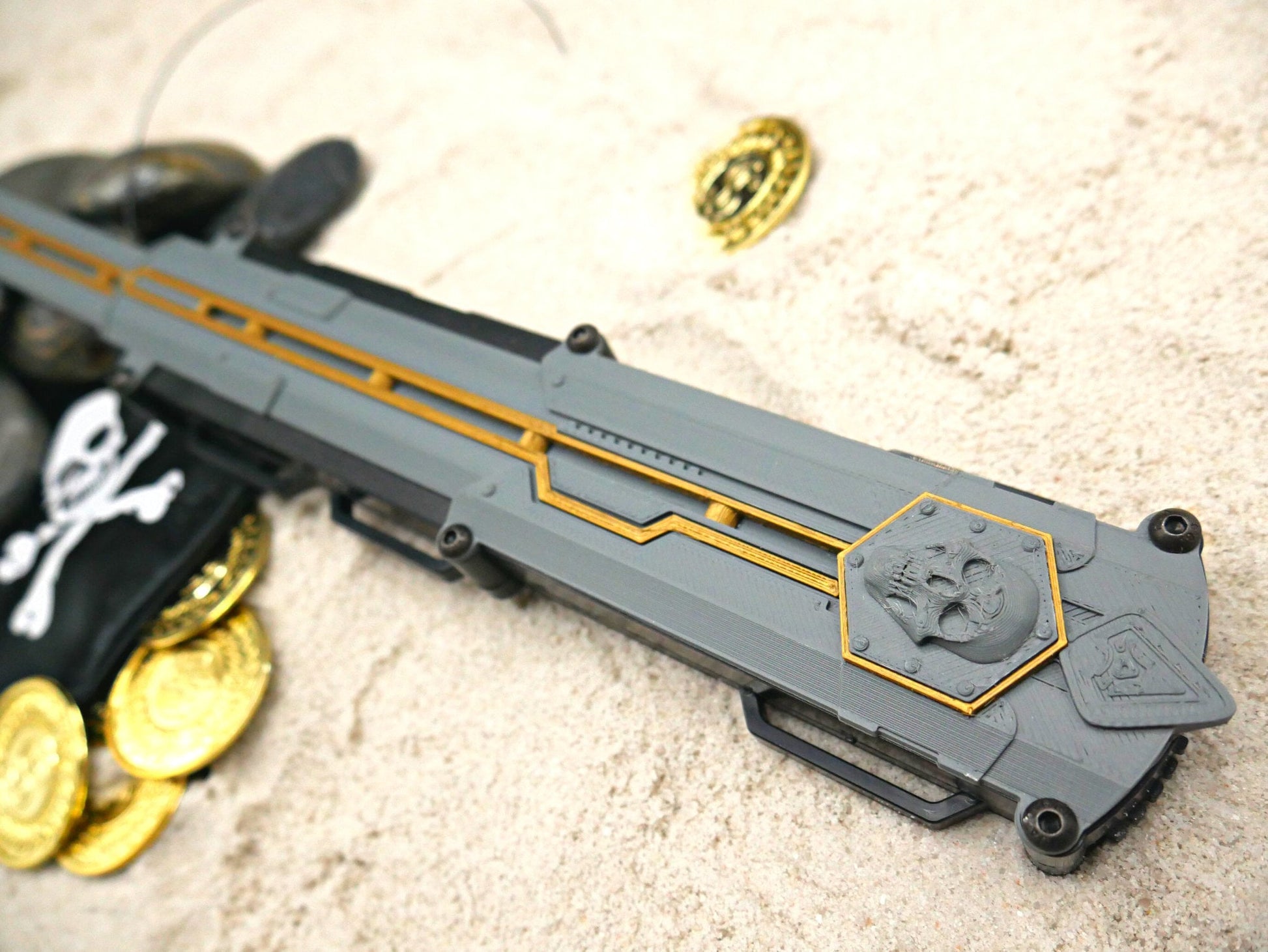 RAWICE CREATIONS V2 Assassin's Edward Kenway Black Flag Pirate Hidden Blade (Colour Edition)