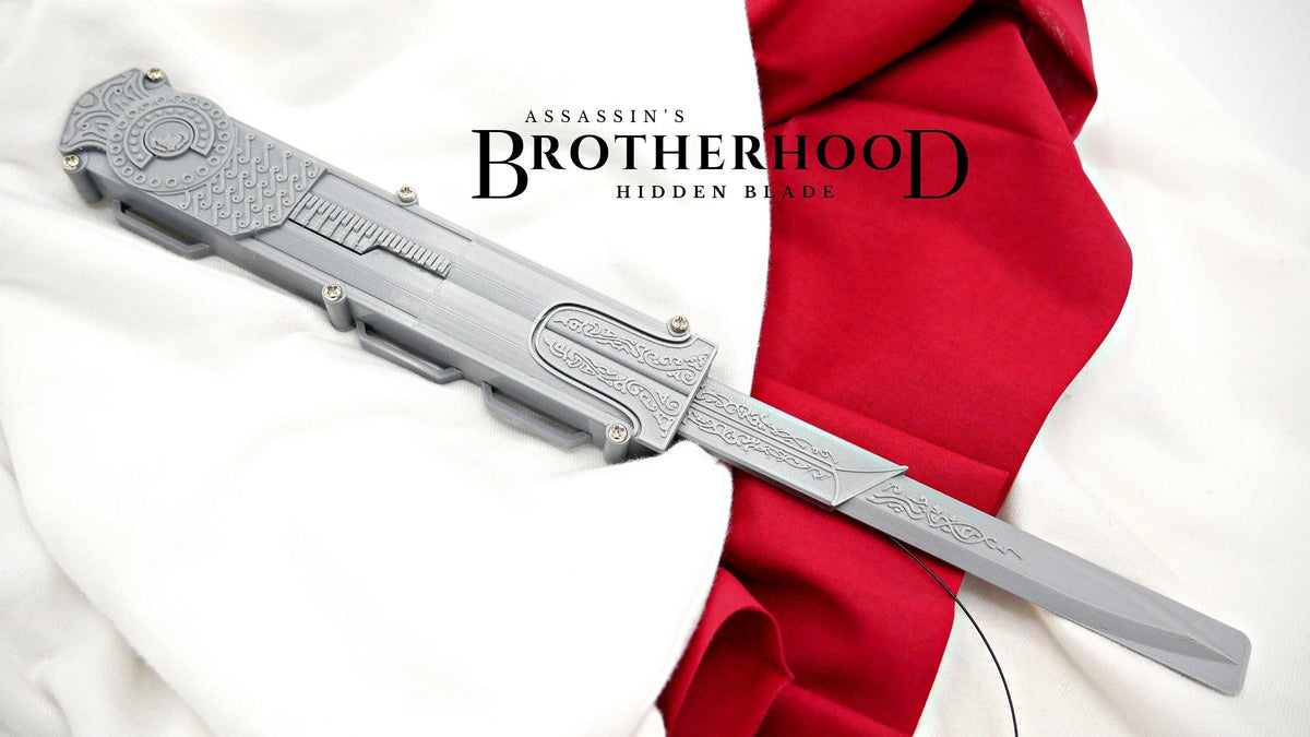 V2 Assassin&#39;s Brotherhood Ezio Auditore Hidden Blade (Grey)