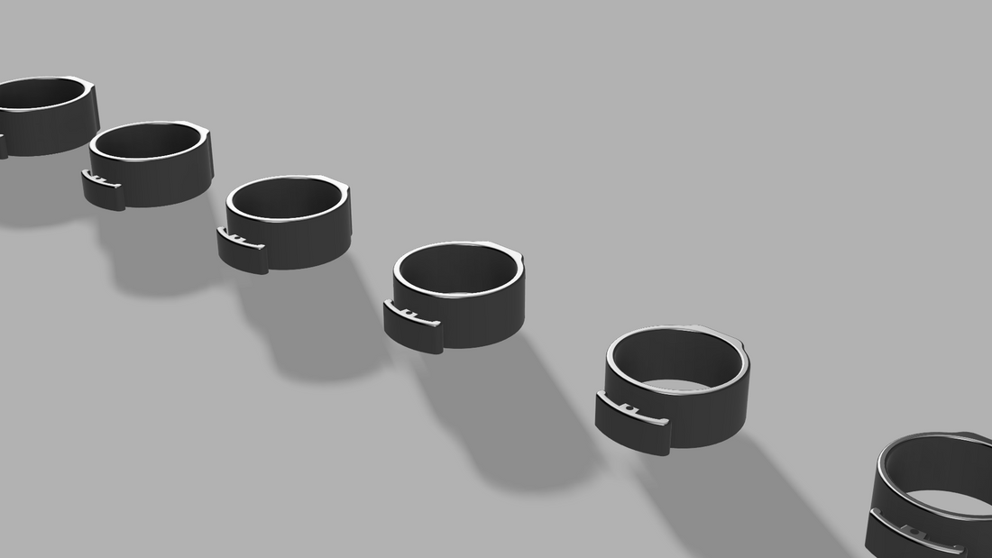 New ring design for hidden blades!