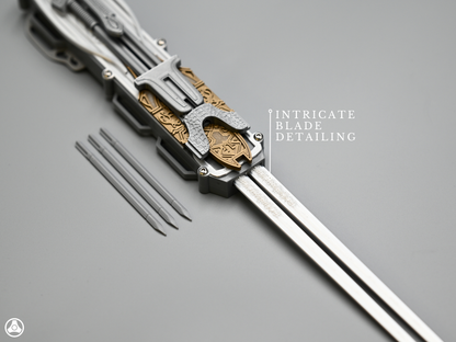RAWICE CREATIONS V2 Assassin's Maria Hidden Blade + Dart Launcher - AC Movie Blade