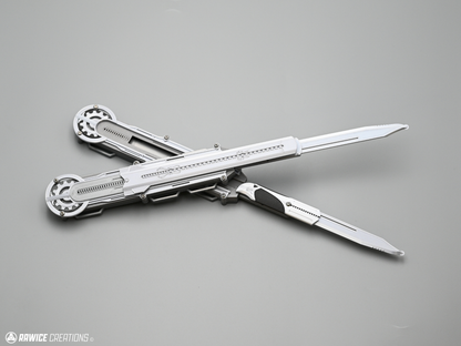 RAWICE CREATIONS V2 Assassin's AC III Haytham Kenway Hidden Blades (Blade Pair)