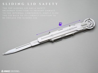 RAWICE CREATIONS V2 Assassin's AC III Haytham Kenway Hidden Blades (Blade Pair)