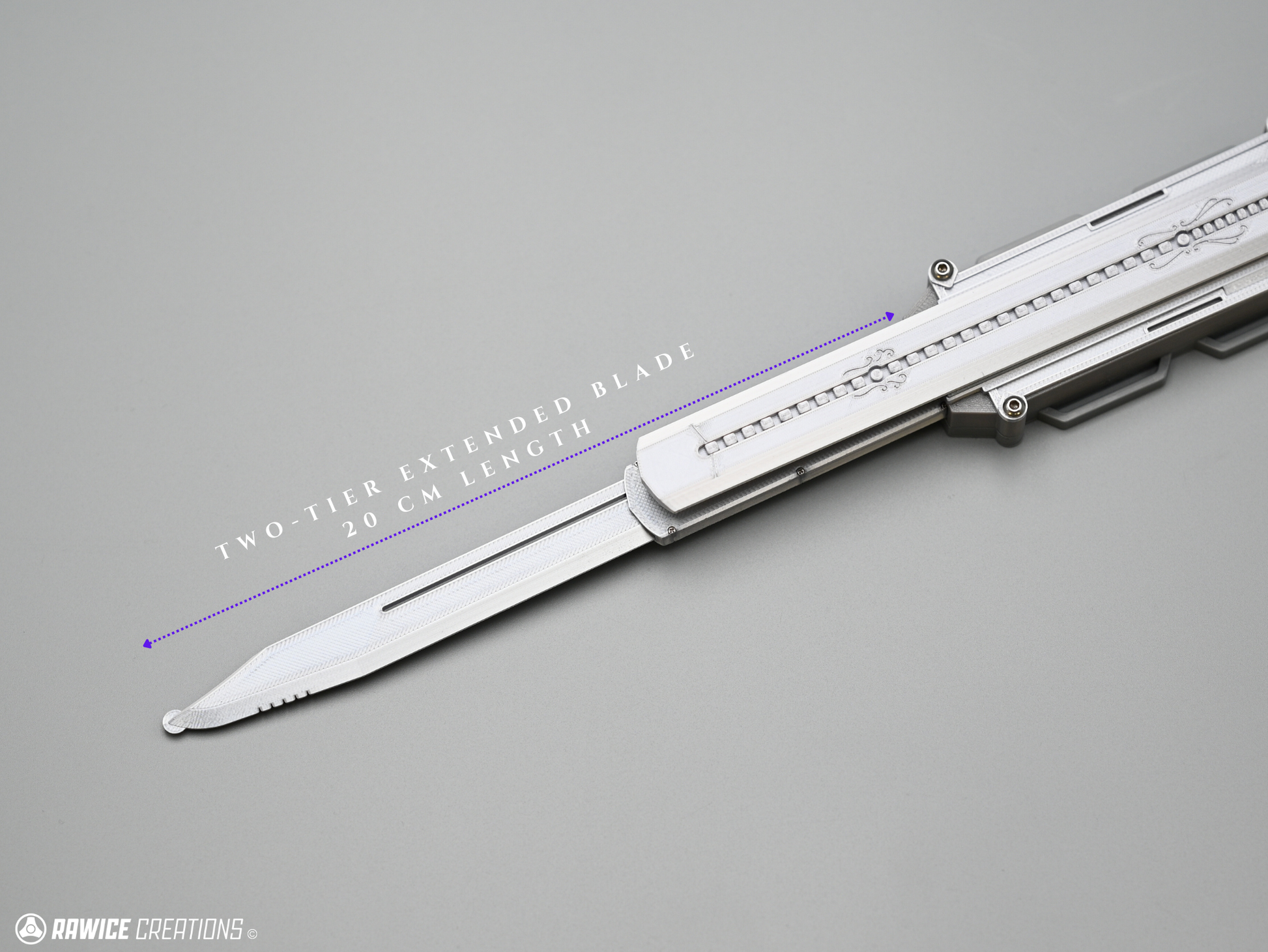 RAWICE CREATIONS V2 Assassin's AC III Haytham Kenway RIGHT Arm Hidden Blade