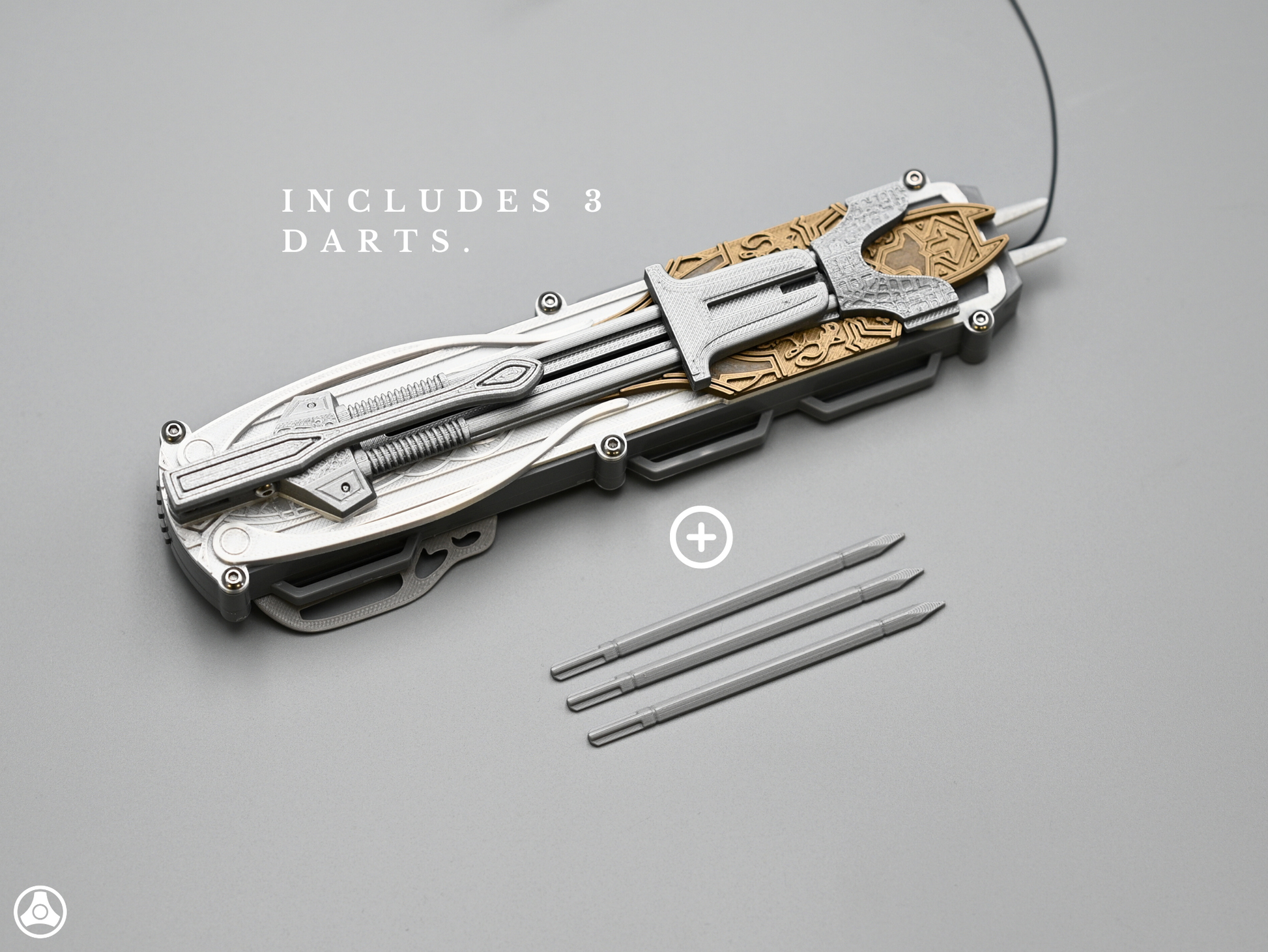 RAWICE CREATIONS V2 Assassin's Maria Hidden Blade + Dart Launcher - AC Movie Blade