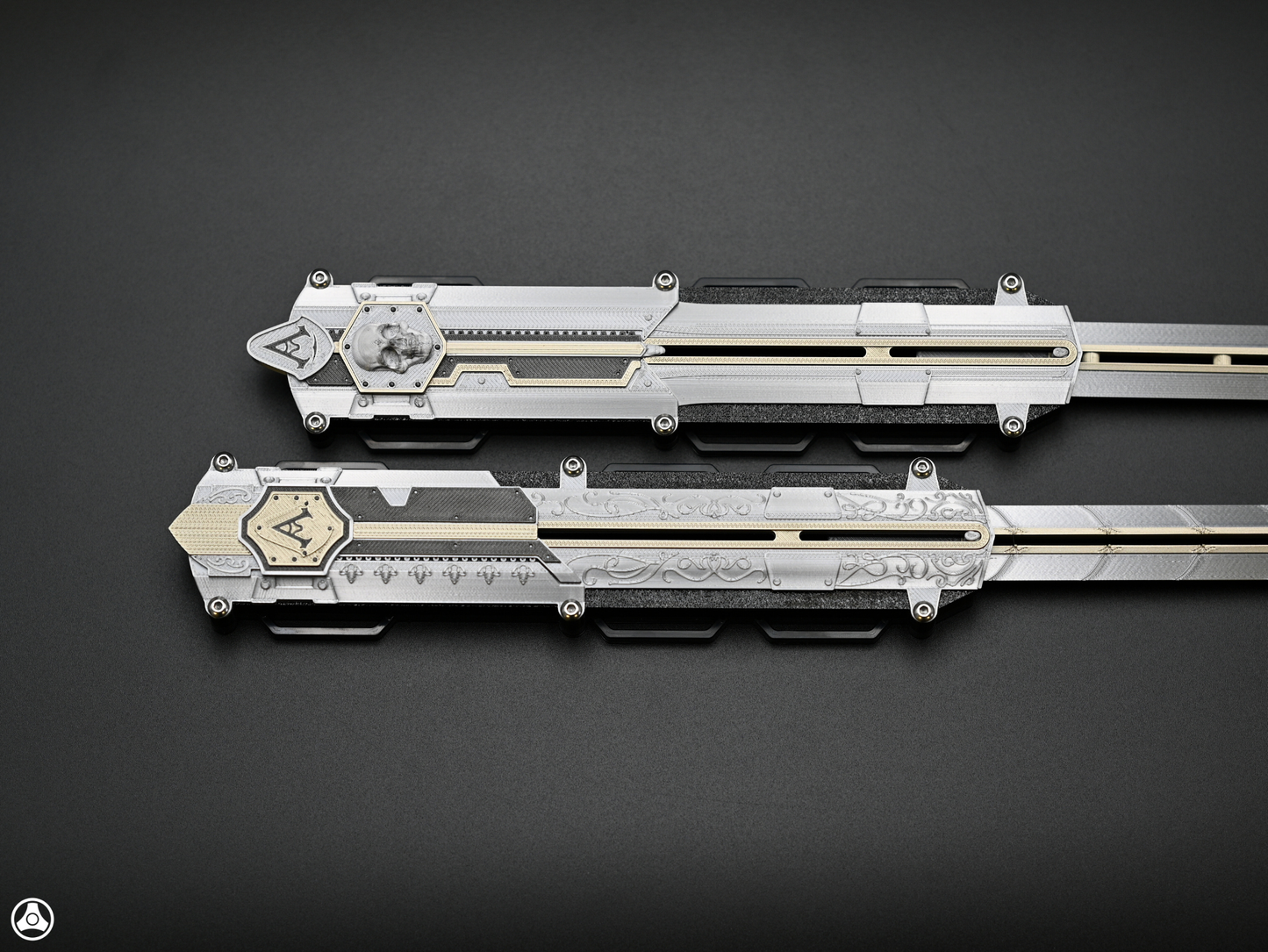 V2 Assassin's Black Flag Edward Kenway Hidden Blade Pair Premium Edition
