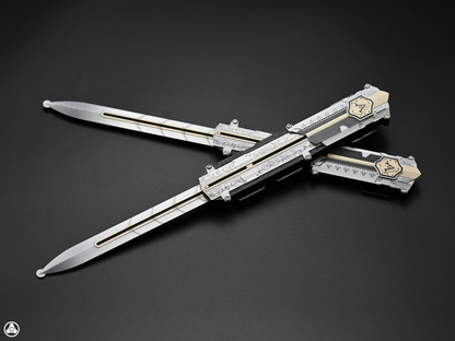 RAWICE CREATIONS V2 Assassin's Black Flag Adewale / Mary Read Hidden Blade Pair Premium Edition