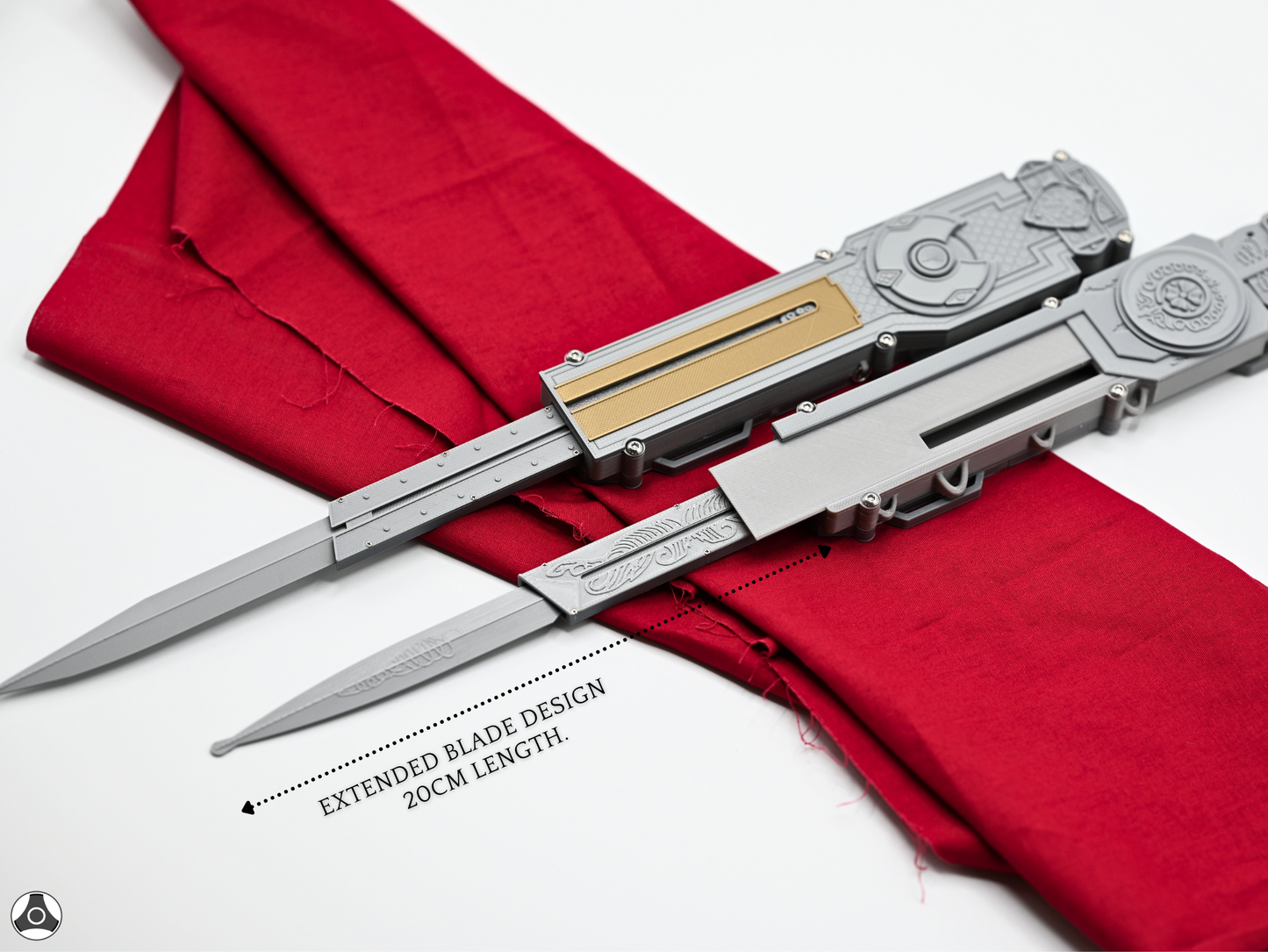 V2 Assassin's II Dual Ezio Auditore Florentine and Venetian Left + Right Arm Hidden Blade Pair