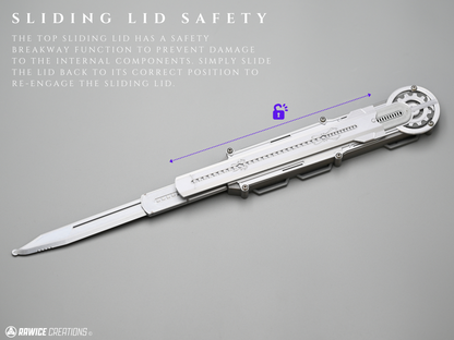 RAWICE CREATIONS V2 Assassin's AC III Haytham Kenway RIGHT Arm Hidden Blade