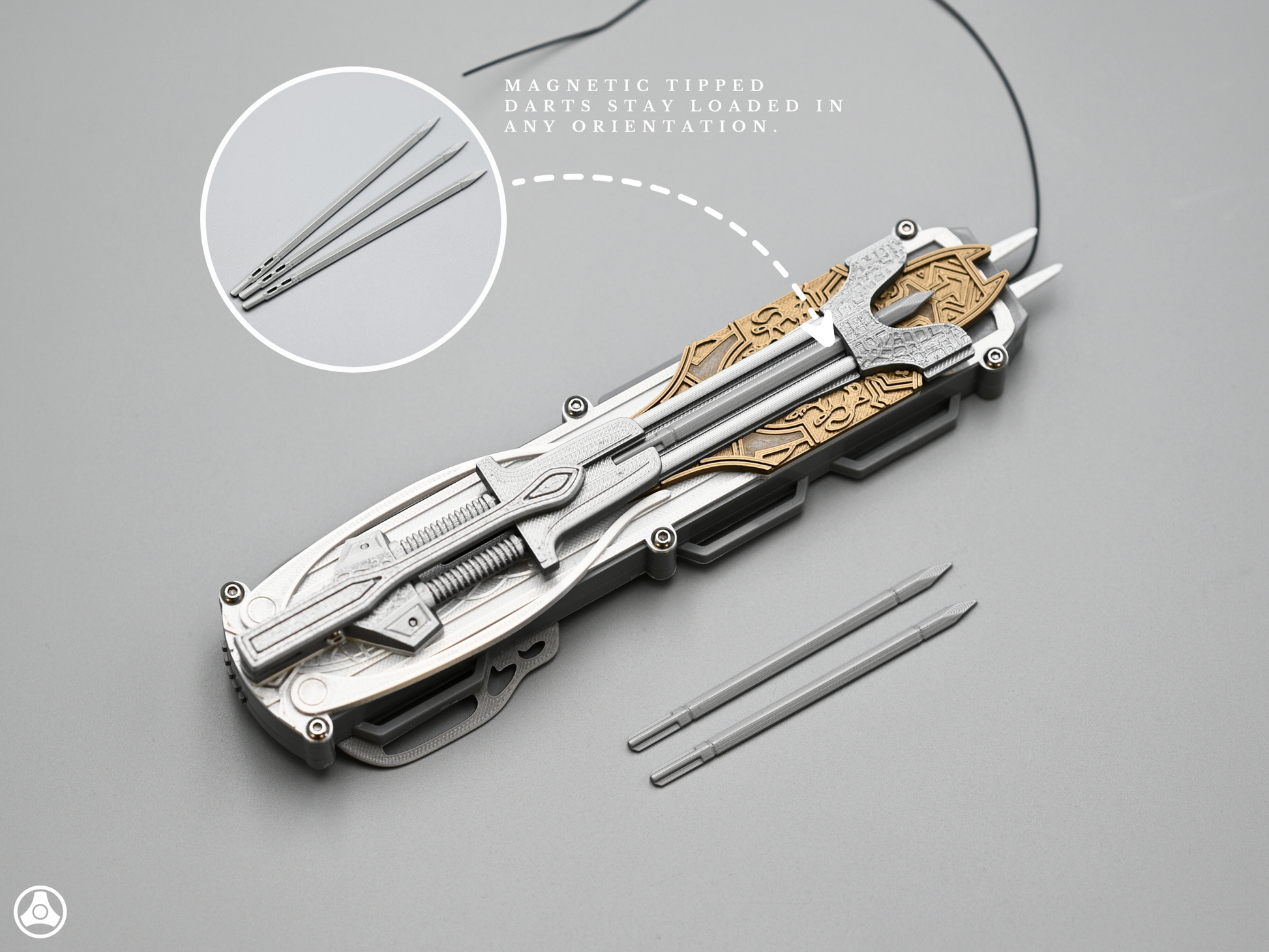 RAWICE CREATIONS V2 Assassin's Maria Hidden Blade + Dart Launcher - AC Movie Blade