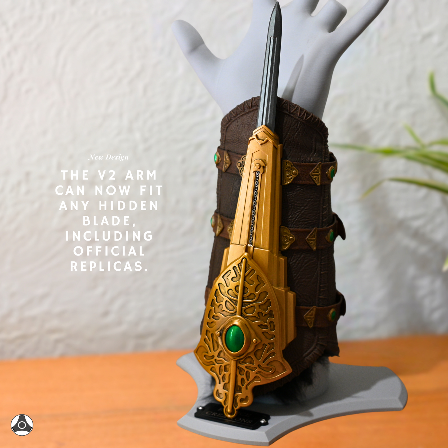 Rawice Creations Display Arm Stand - Assassin's Finger Sacrifice Version For Hidden Blades