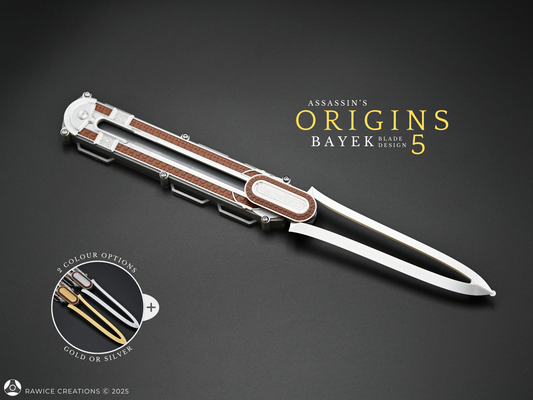 V2 Assassin's Origins Bayek of Siwa Hidden Blade (Design 5)