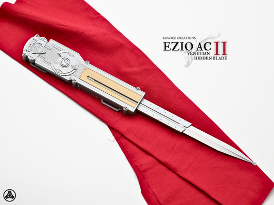 RAWICE CREATIONS V2 AC II Ezio Auditore Venetian Right Arm Hidden Blade