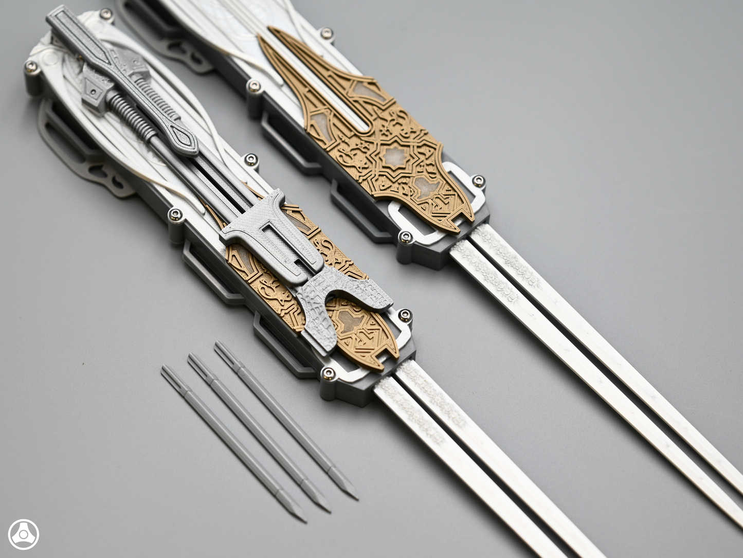 RAWICE CREATIONS V2 Assassin's Dual Maria Hidden Blades (Blade Pair) AC Movie Blades