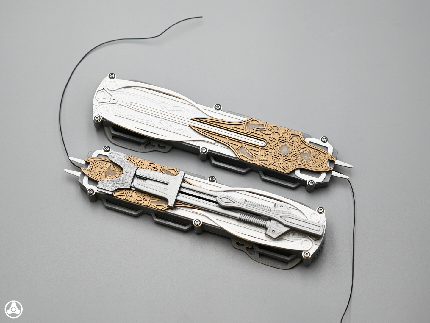 RAWICE CREATIONS V2 Assassin's Dual Maria Hidden Blades (Blade Pair) AC Movie Blades