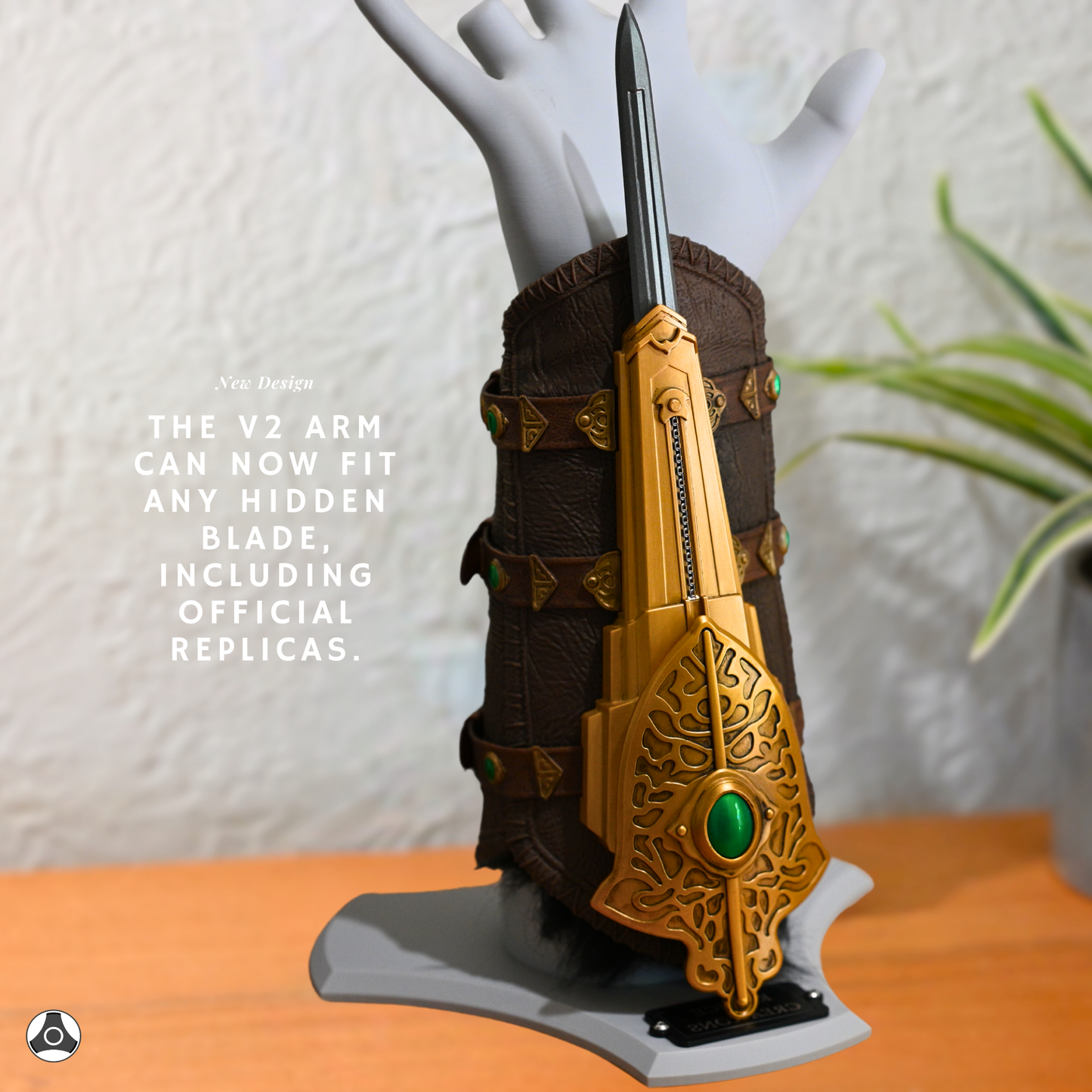 Rawice Creations RIGHT Display Arm Stand - For Assassin's Hidden Blades